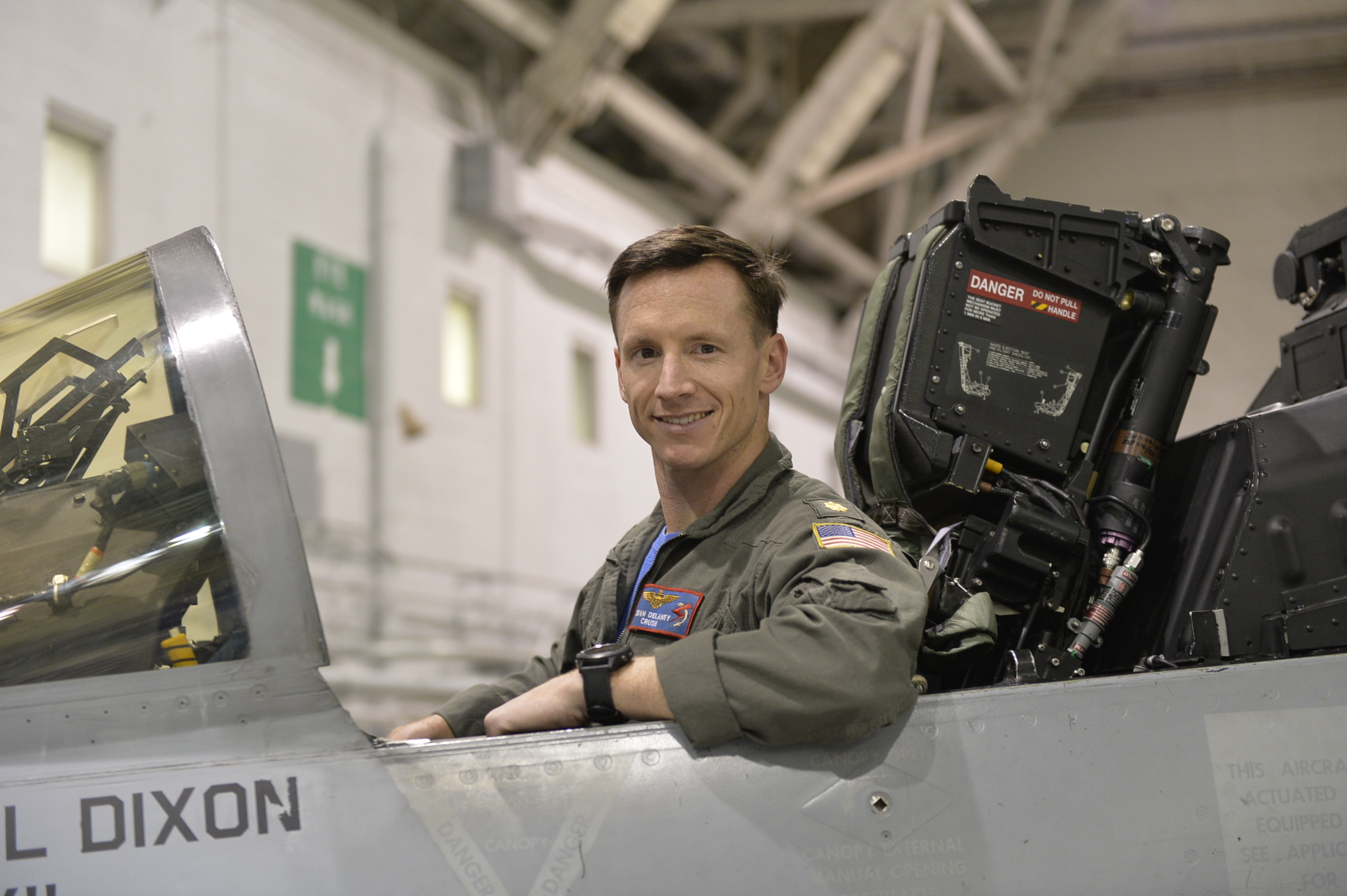 LCDR Sean Delaney, VX-23’s Test Pilot of the Year for 2019