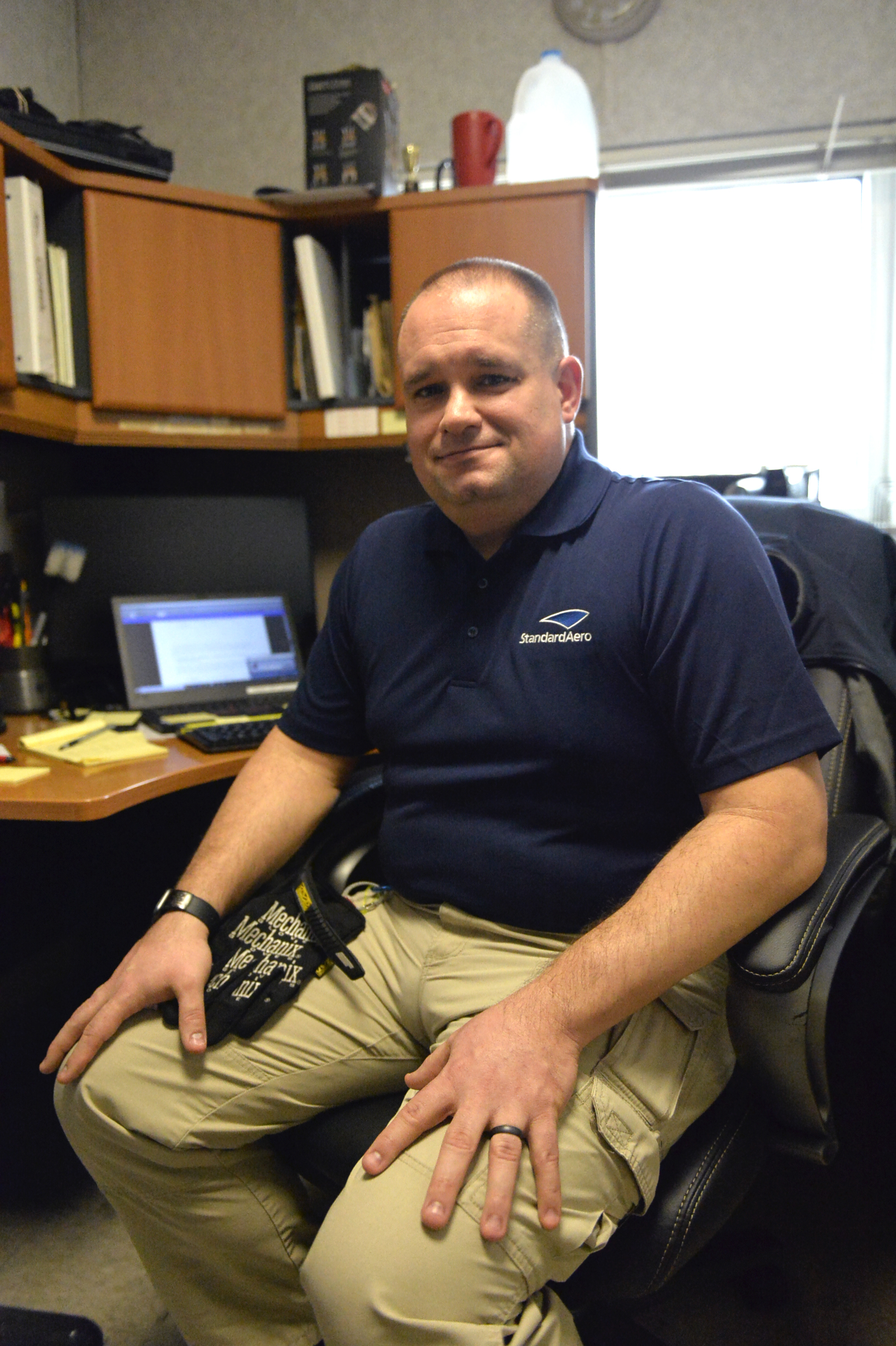 StandardAero site manager Eugene Czosek said the AMI process offers tangible benefits for command readiness.