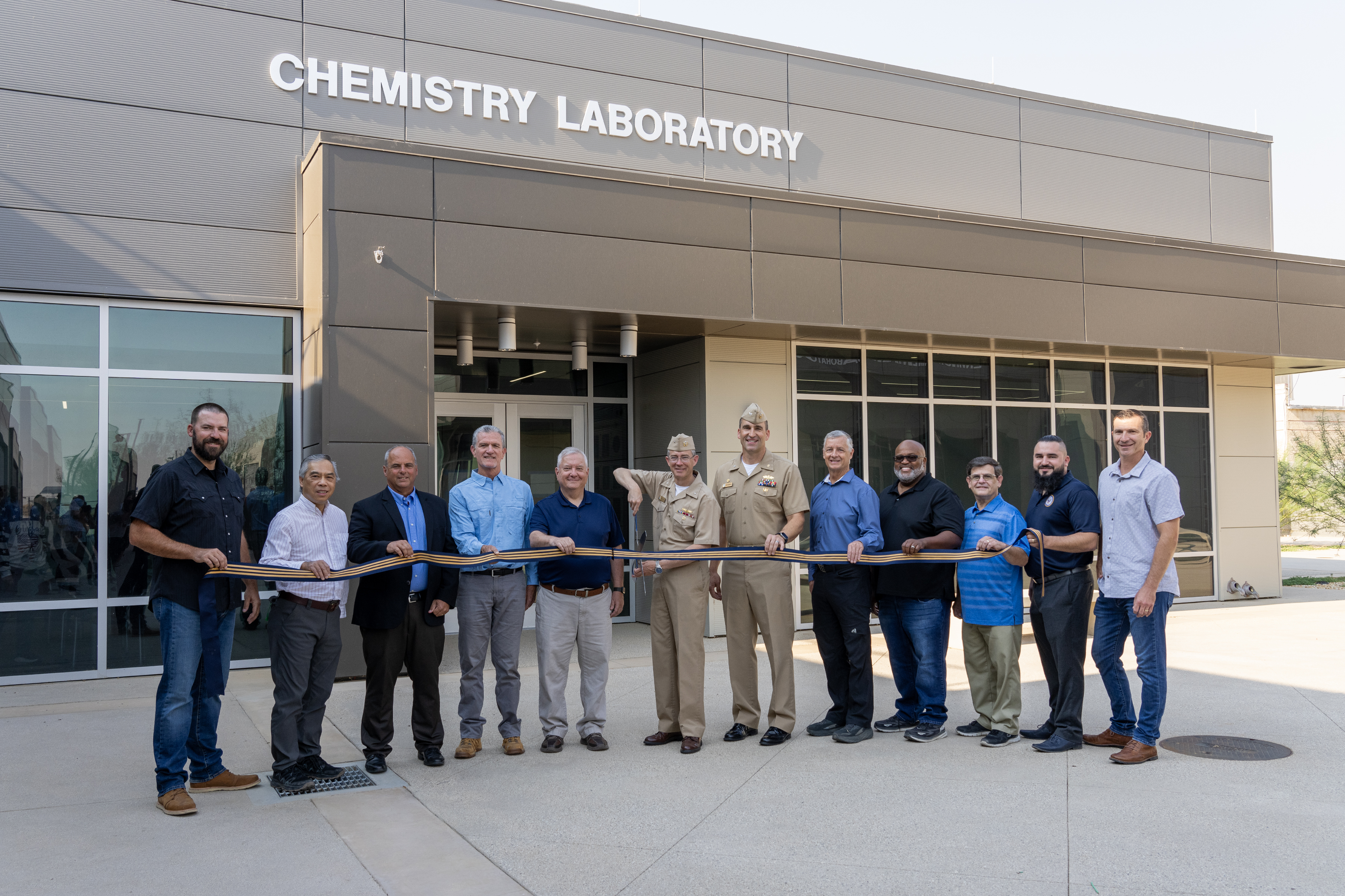 Chemistry Lab Ribbon Cutting 17July2024