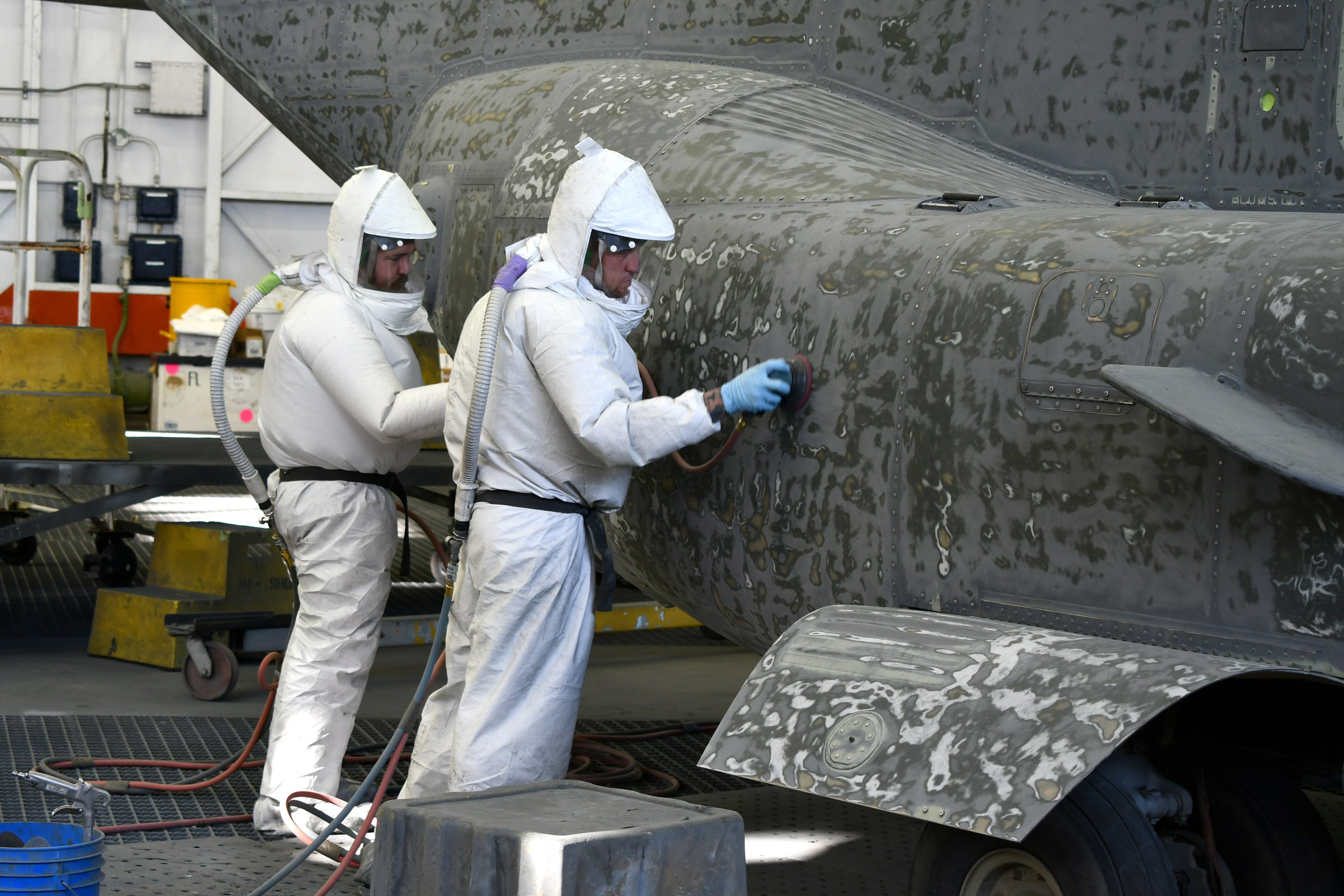 Painters sand paint from V-22 Osprey