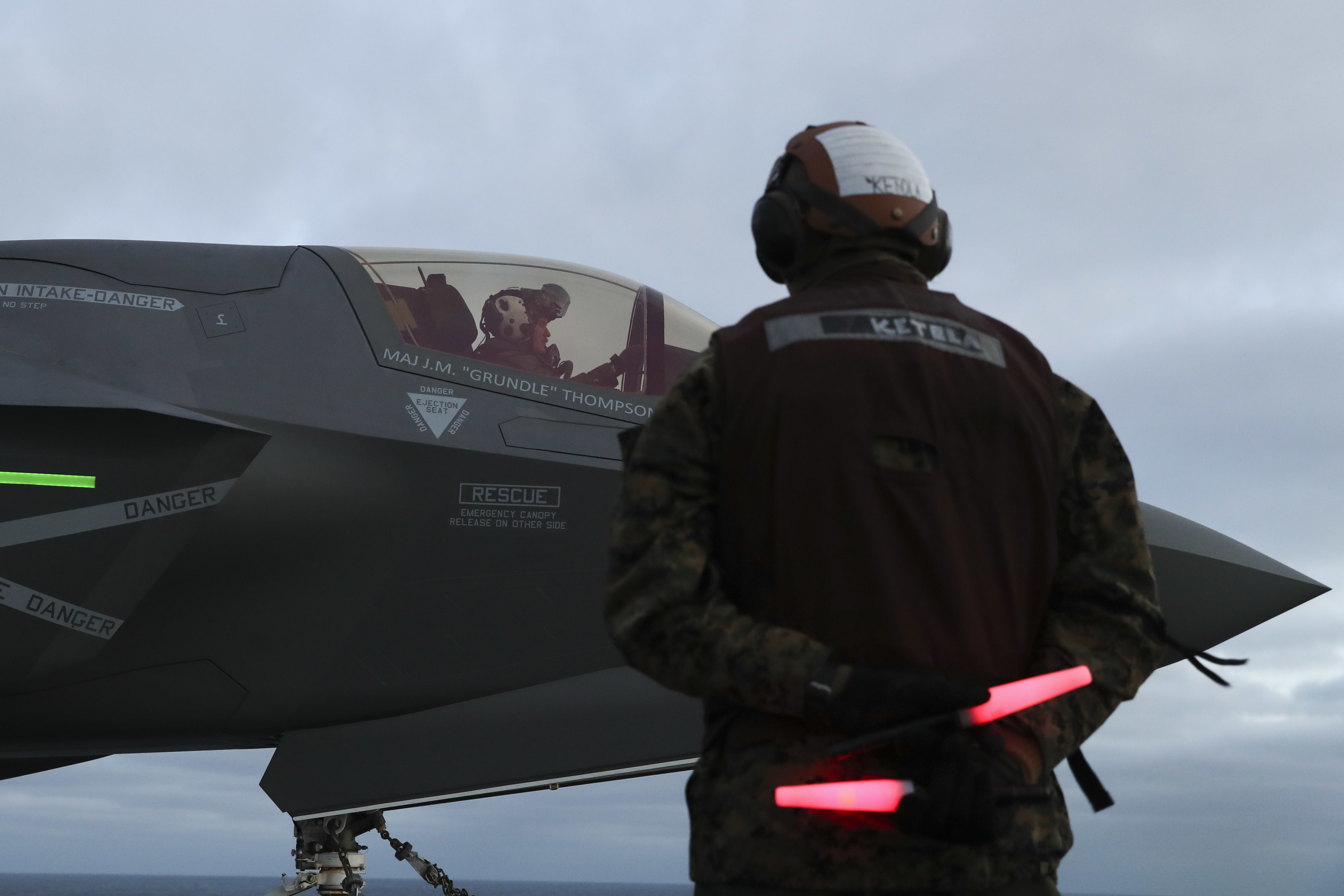 Teamwork illuminates Spot 9, new landing site for F-35B