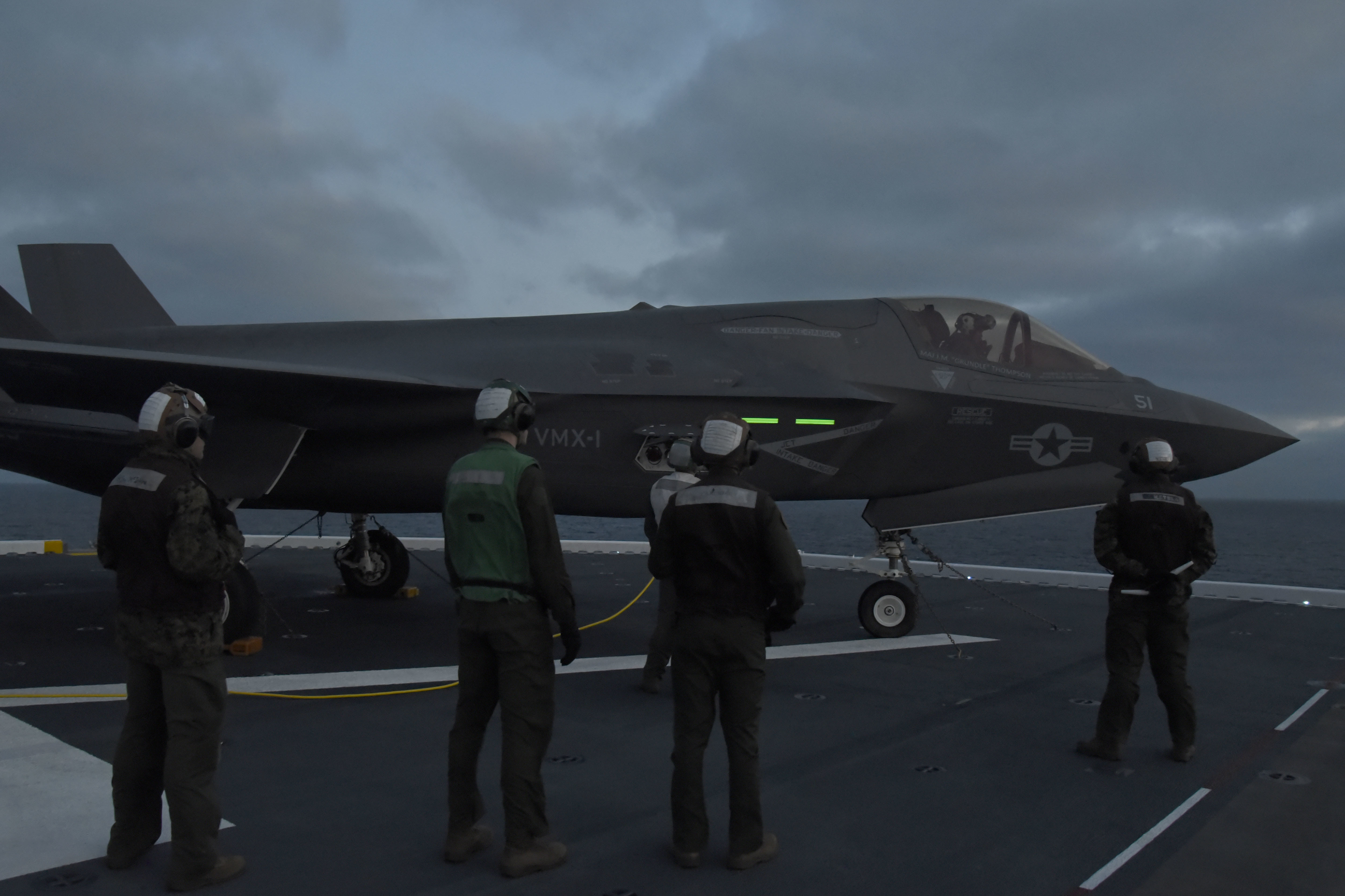 Teamwork illuminates Spot 9, new landing site for F-35B
