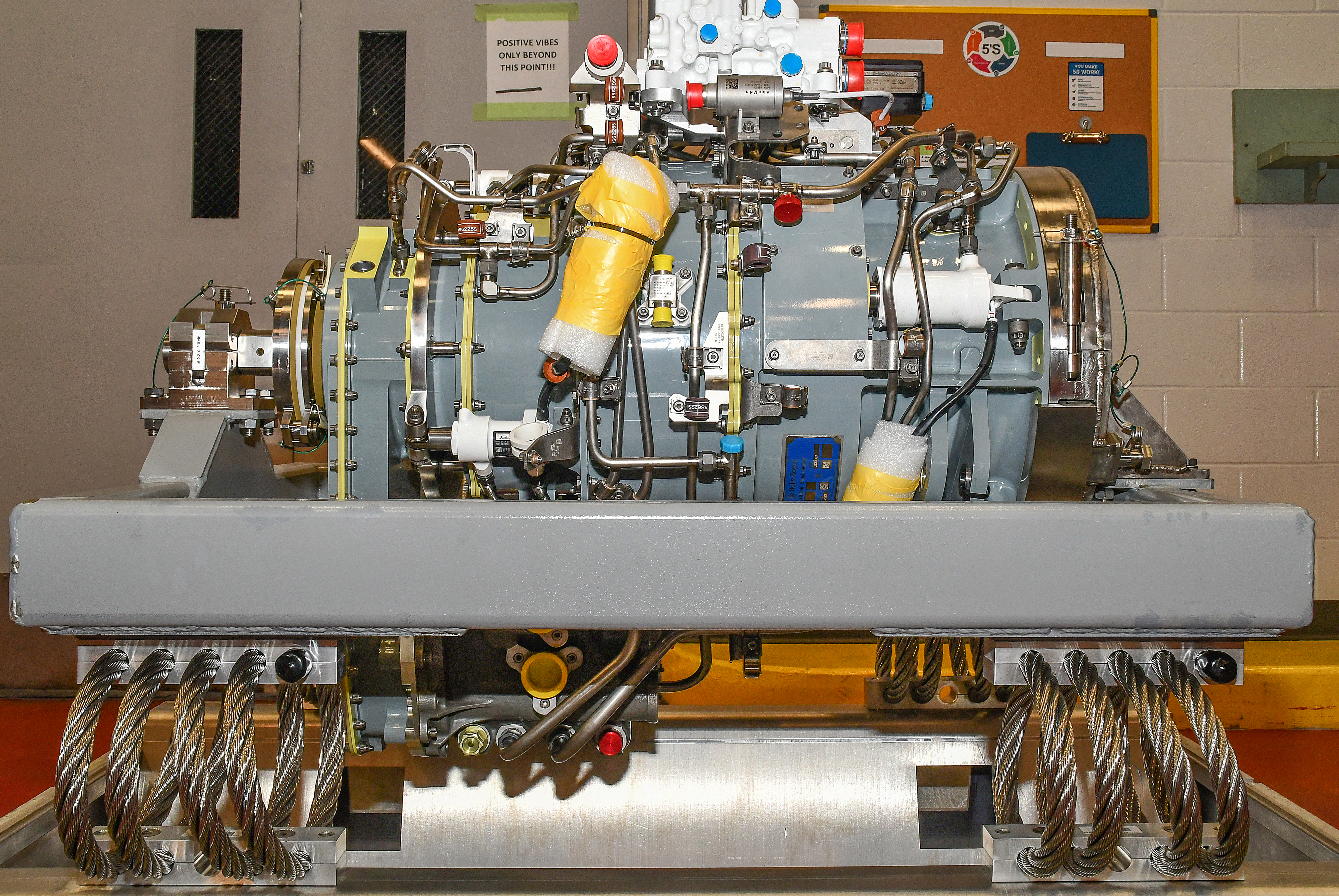 A fully assembled lift fan clutch for the F-35B Lightning II aircraft awaits packaging at Fleet Readiness Center East (FRCE). FRCE personnel became the first within the Department of Defense (DoD) to perform a successful assembly of this component outside of Rolls Royce’s LiftWorks facility in Indianapolis. 