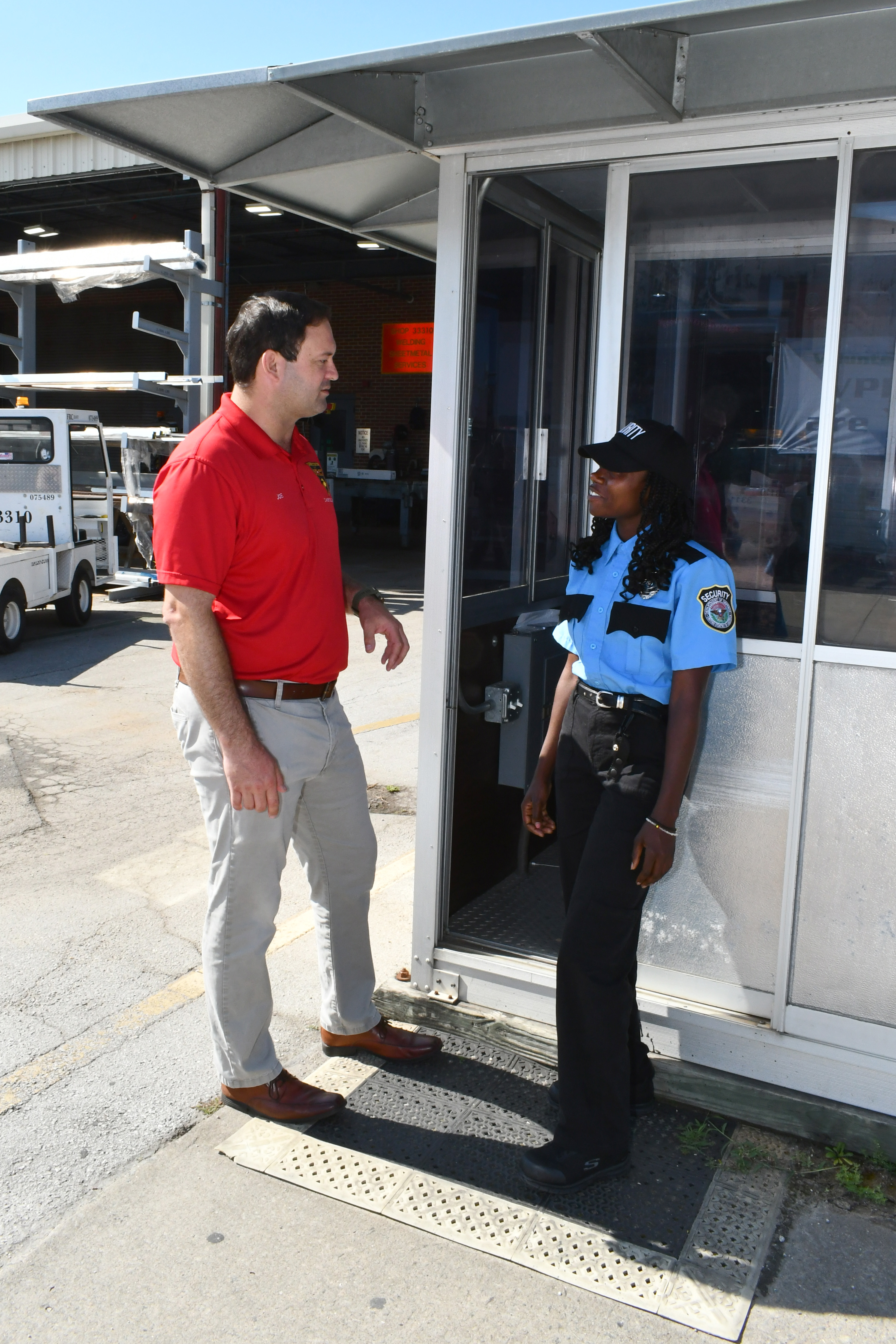 SkillBridge participant works as FRCE security guard.