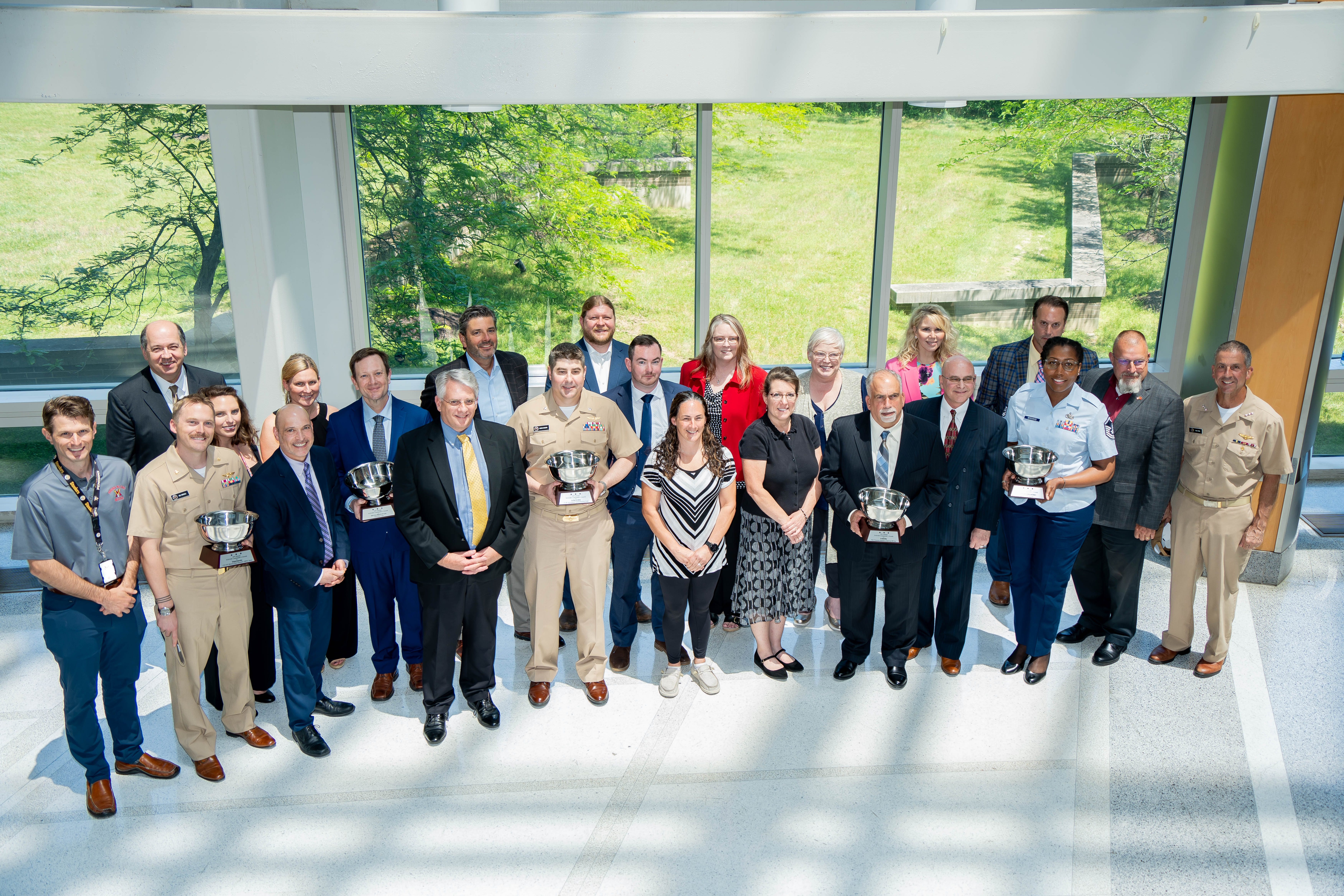 NAVAIR Commander's Awards winners pictured