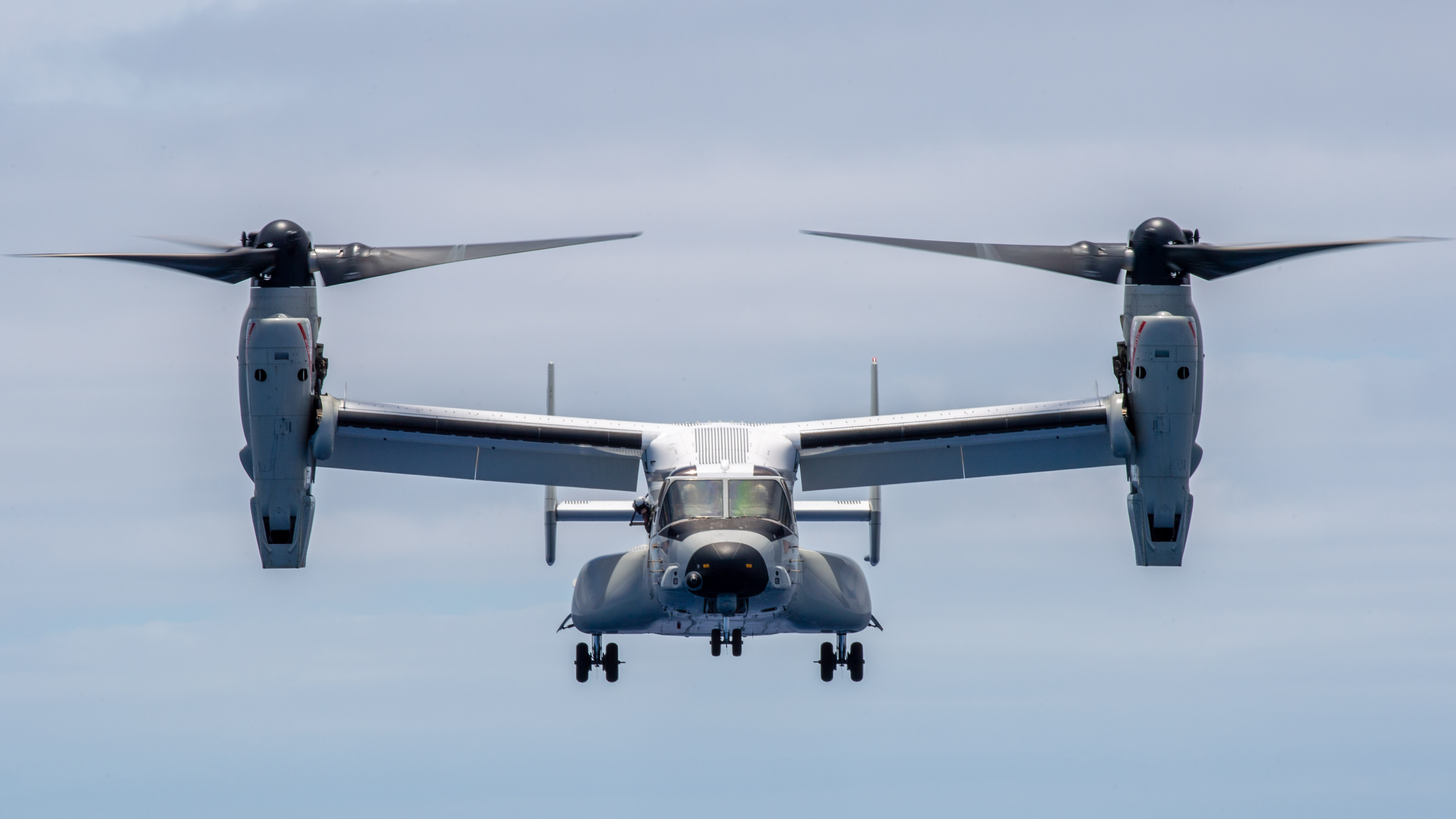 Image of V-22 Osprey landing