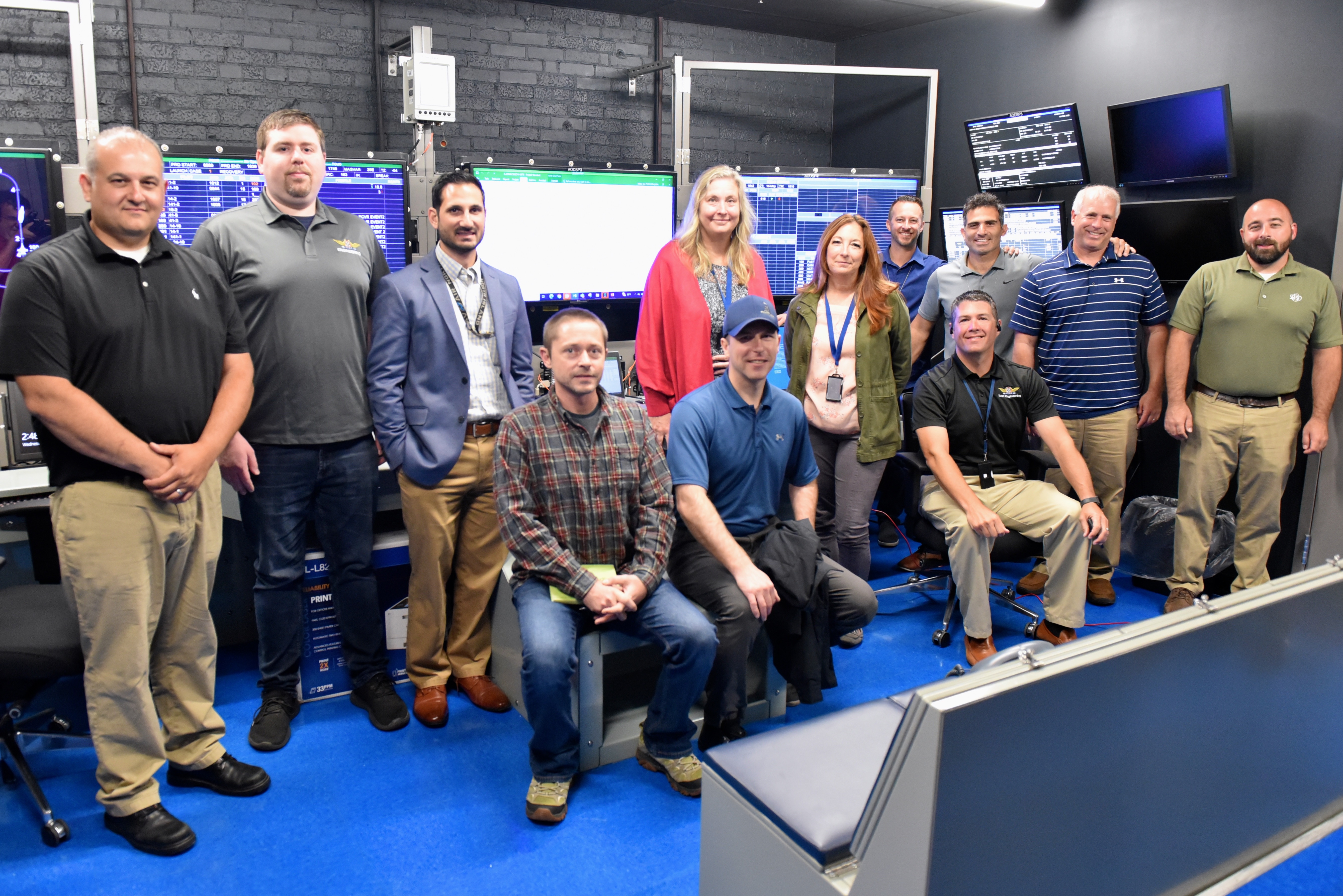 Team Members from NAWCAD Lakehurst ALRE Technology Integration Center
