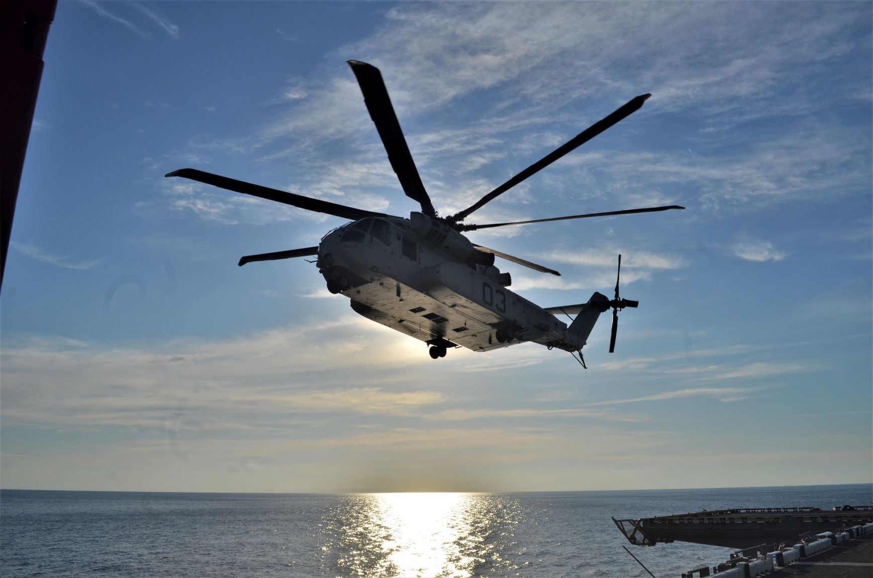 CH-53K at Sea Trials June 2020