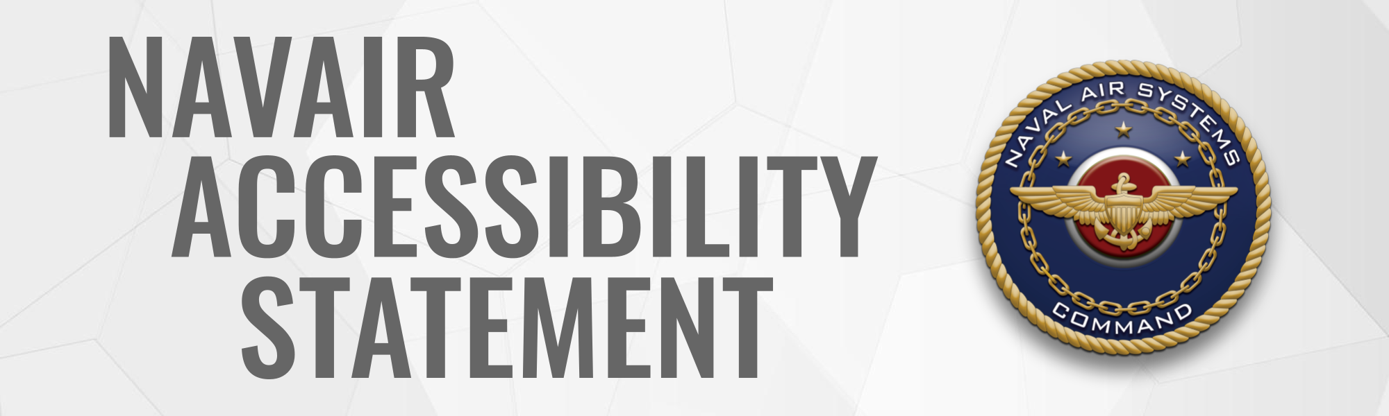 Accessibility Statement Banner