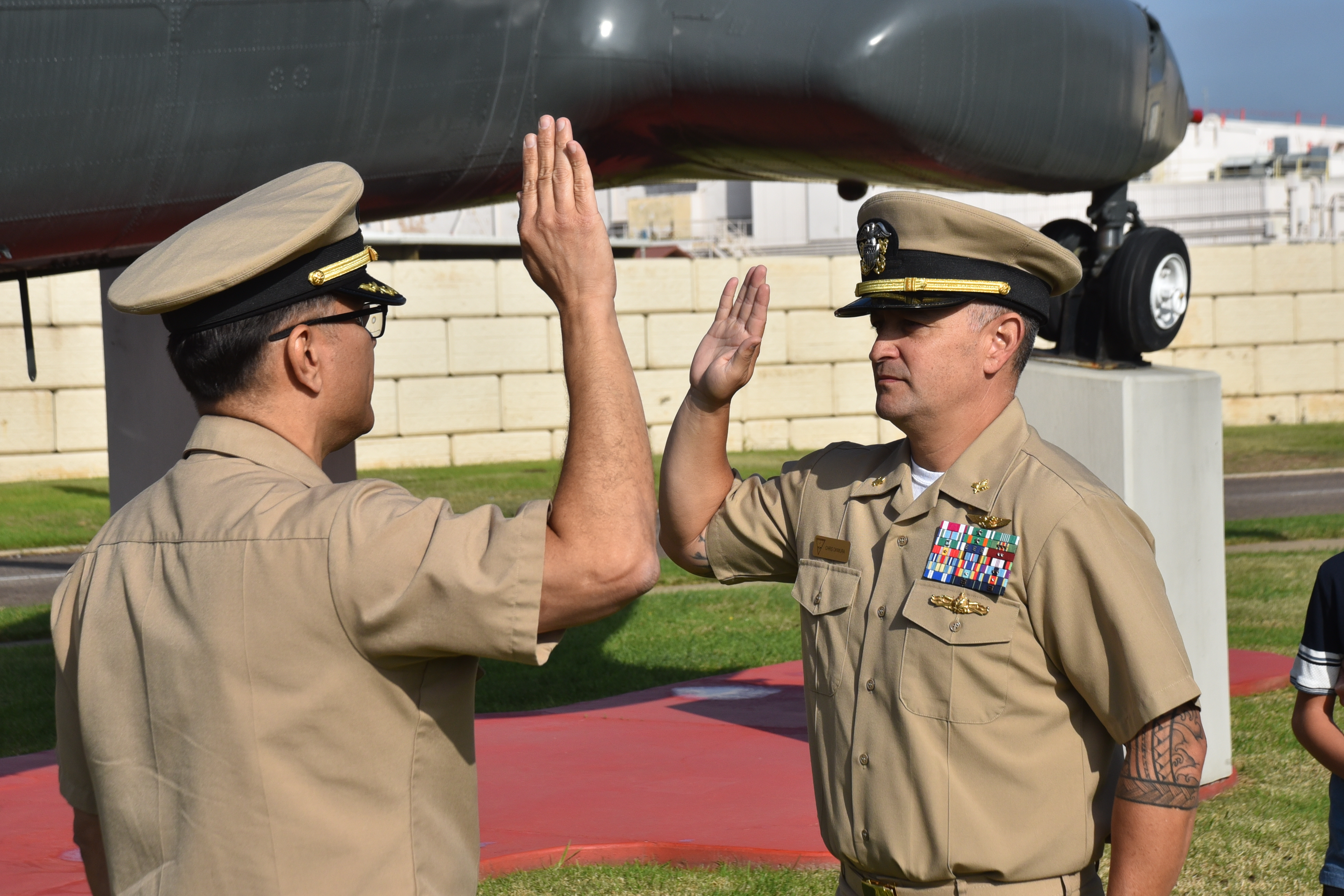 CDR Okimura Promotion | NAVAIR