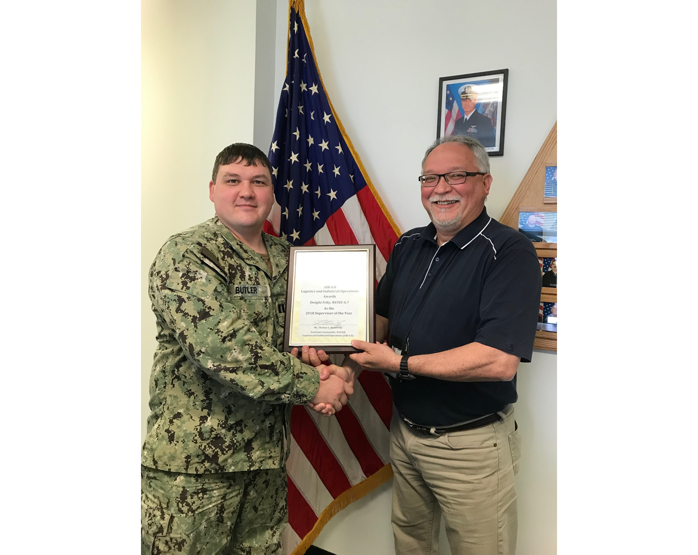 Sustainment Group Supervisor of the Year
