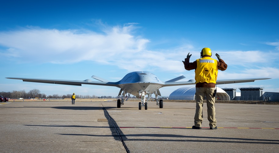 MQ-25 AIR Boss shot