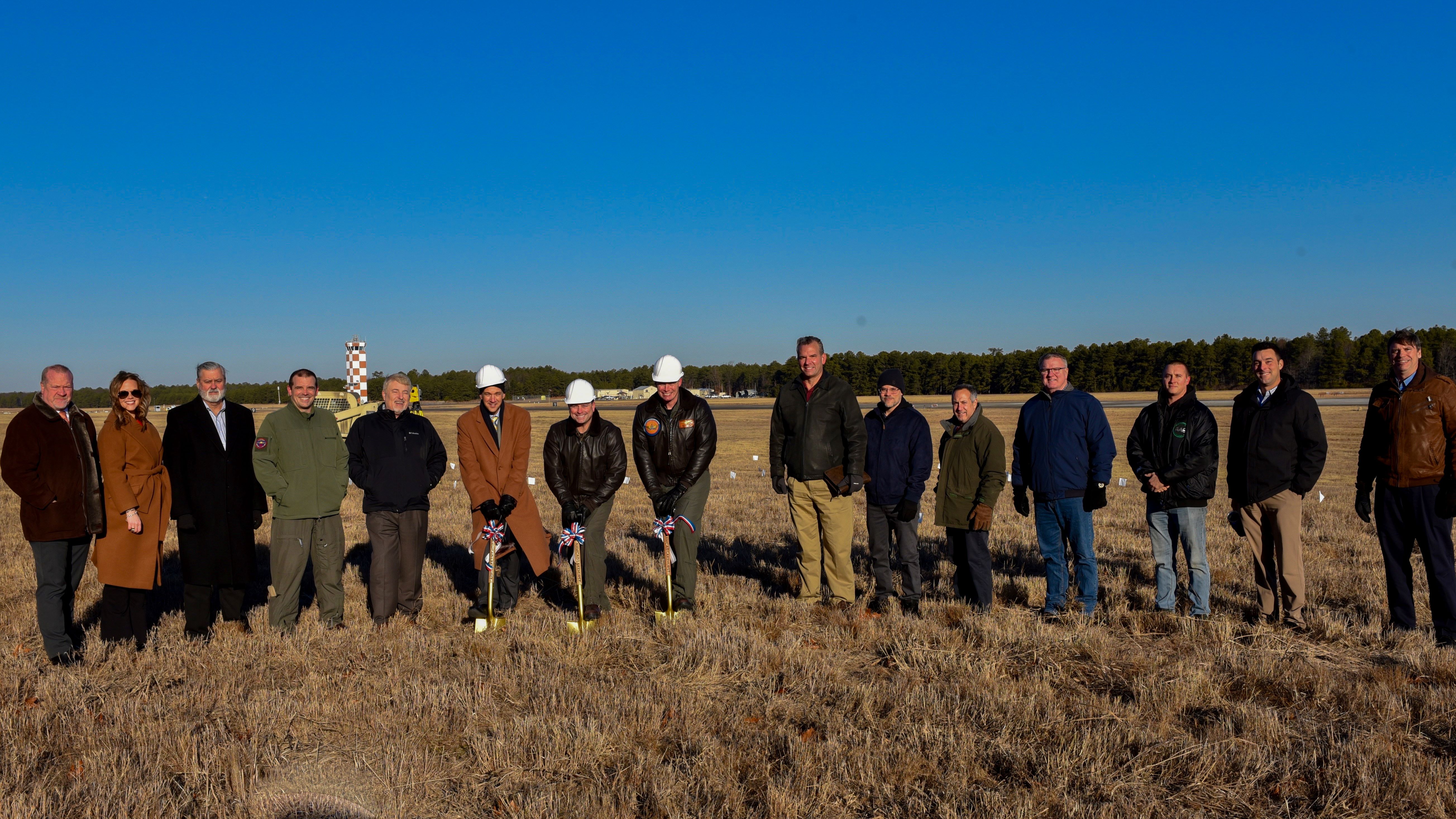 MQ-25 Groundbreaking at NAWCAD Lakehurst