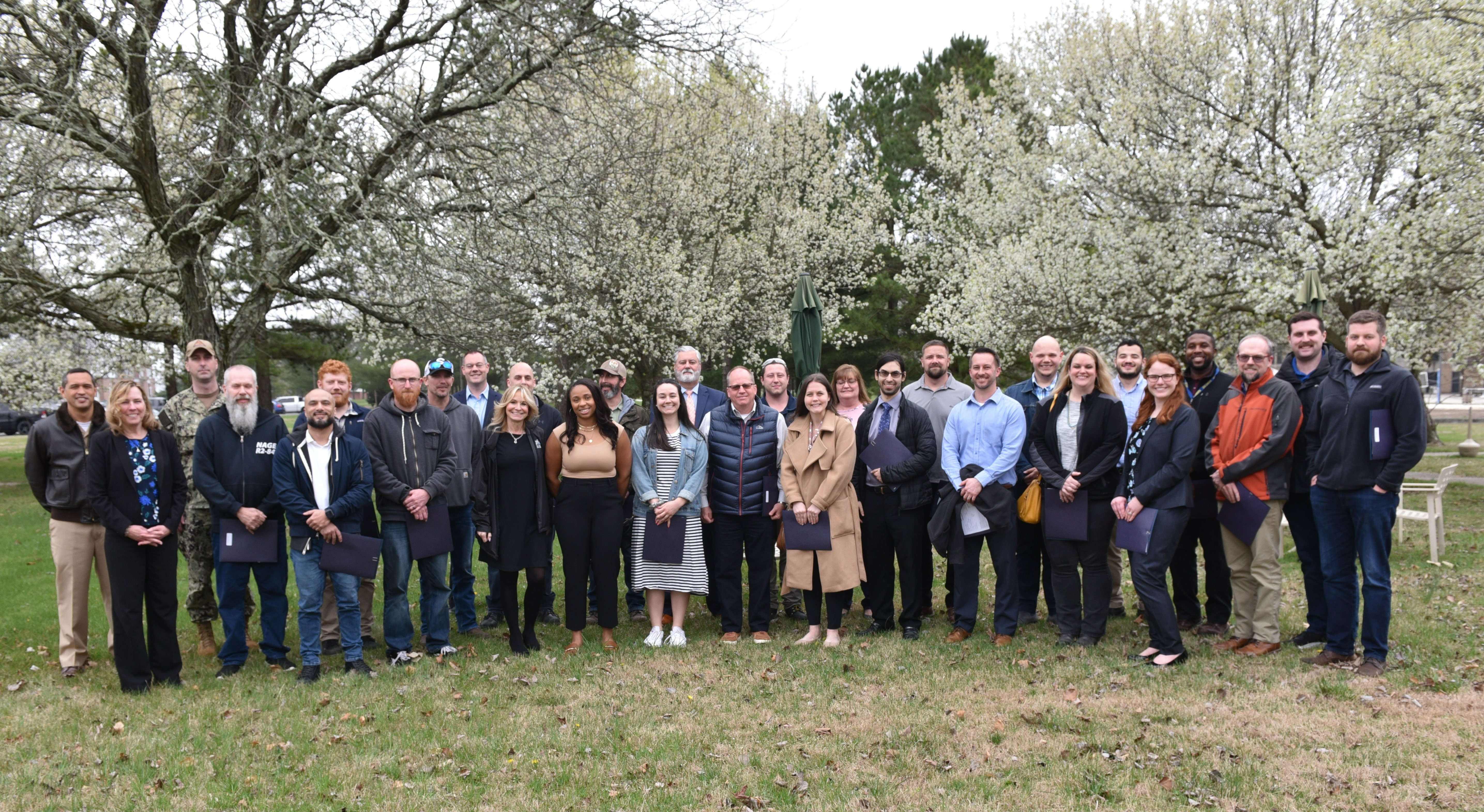 group photo of award winners