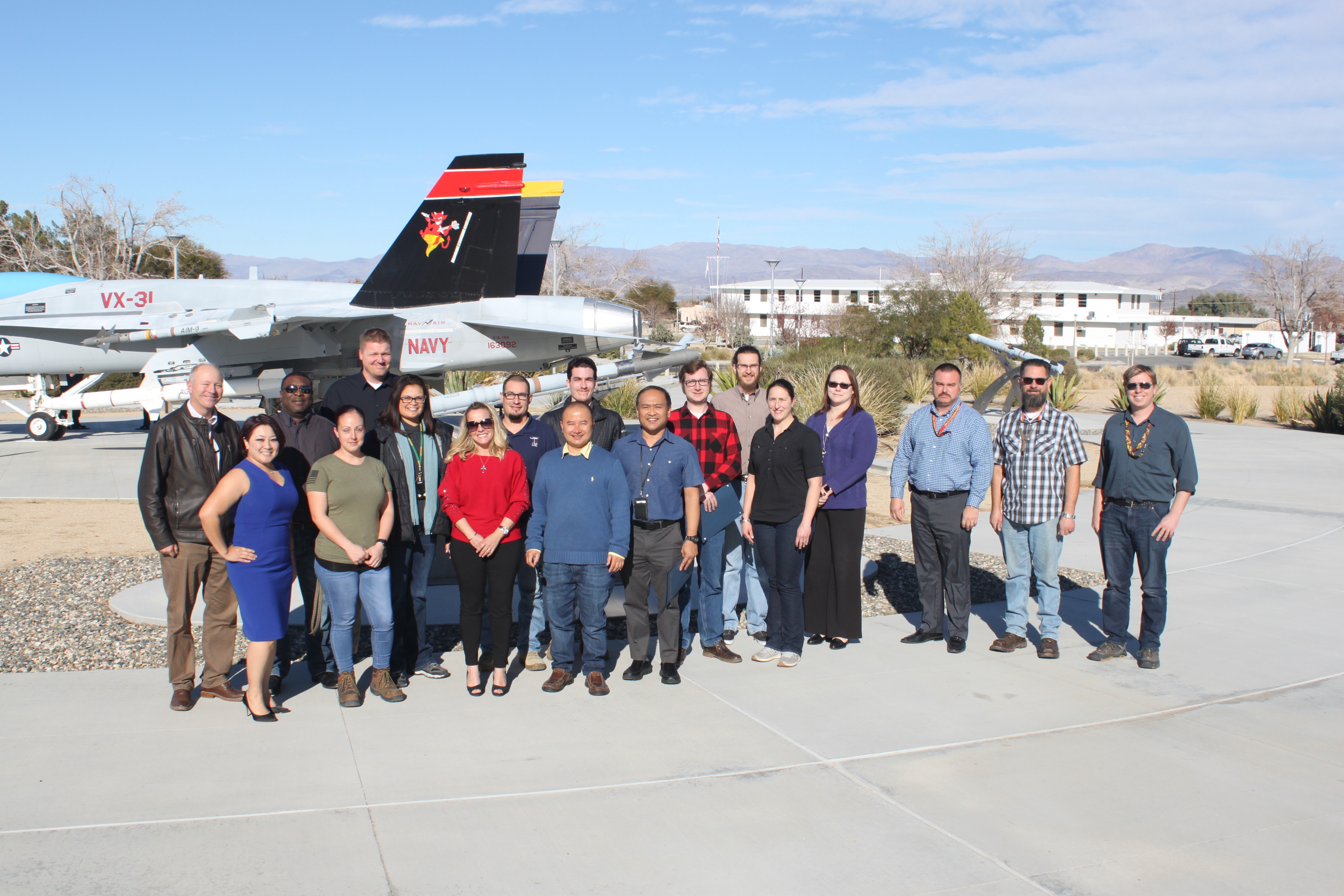 PM101 grads pose in China Lake