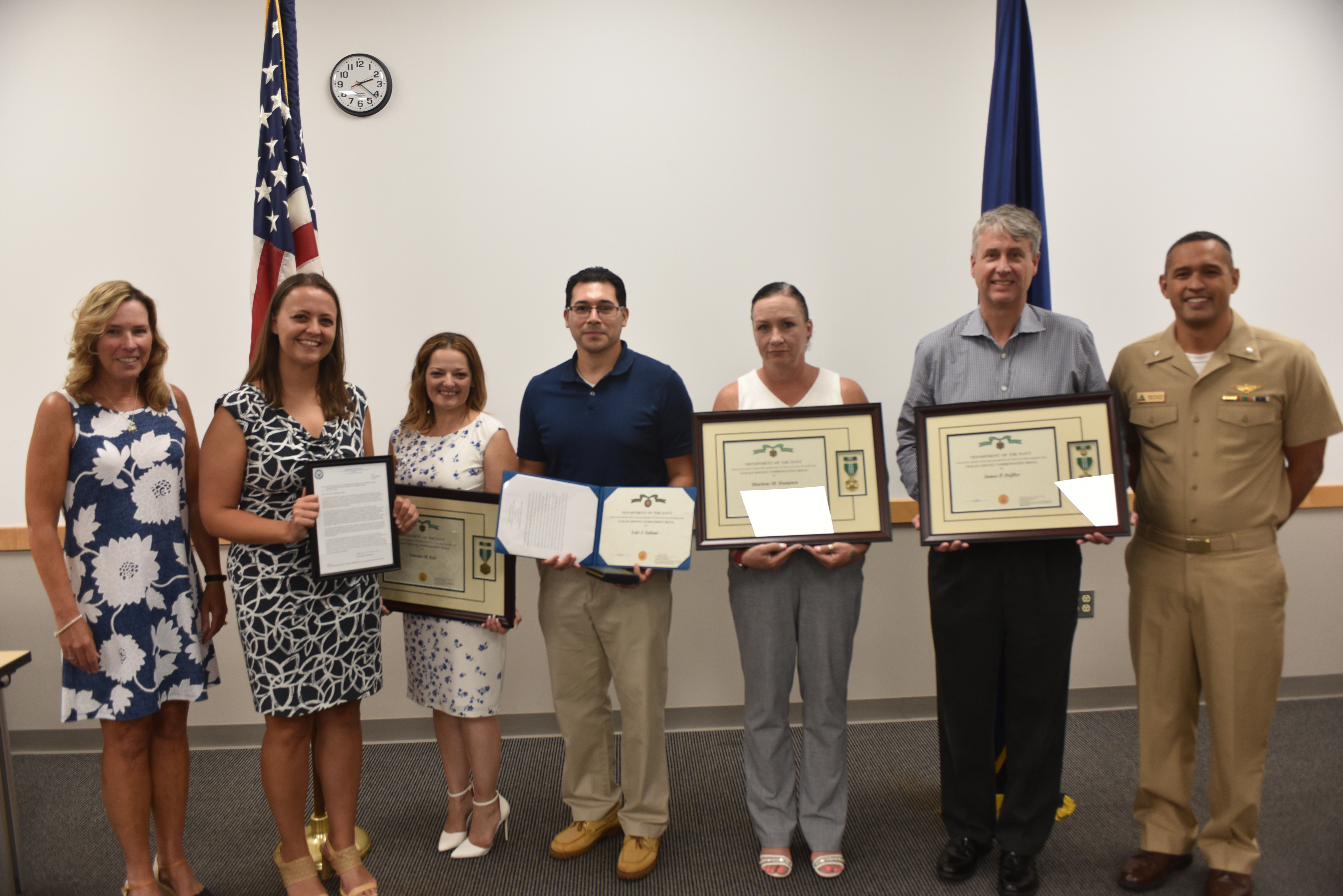 Group photo of SE award winners