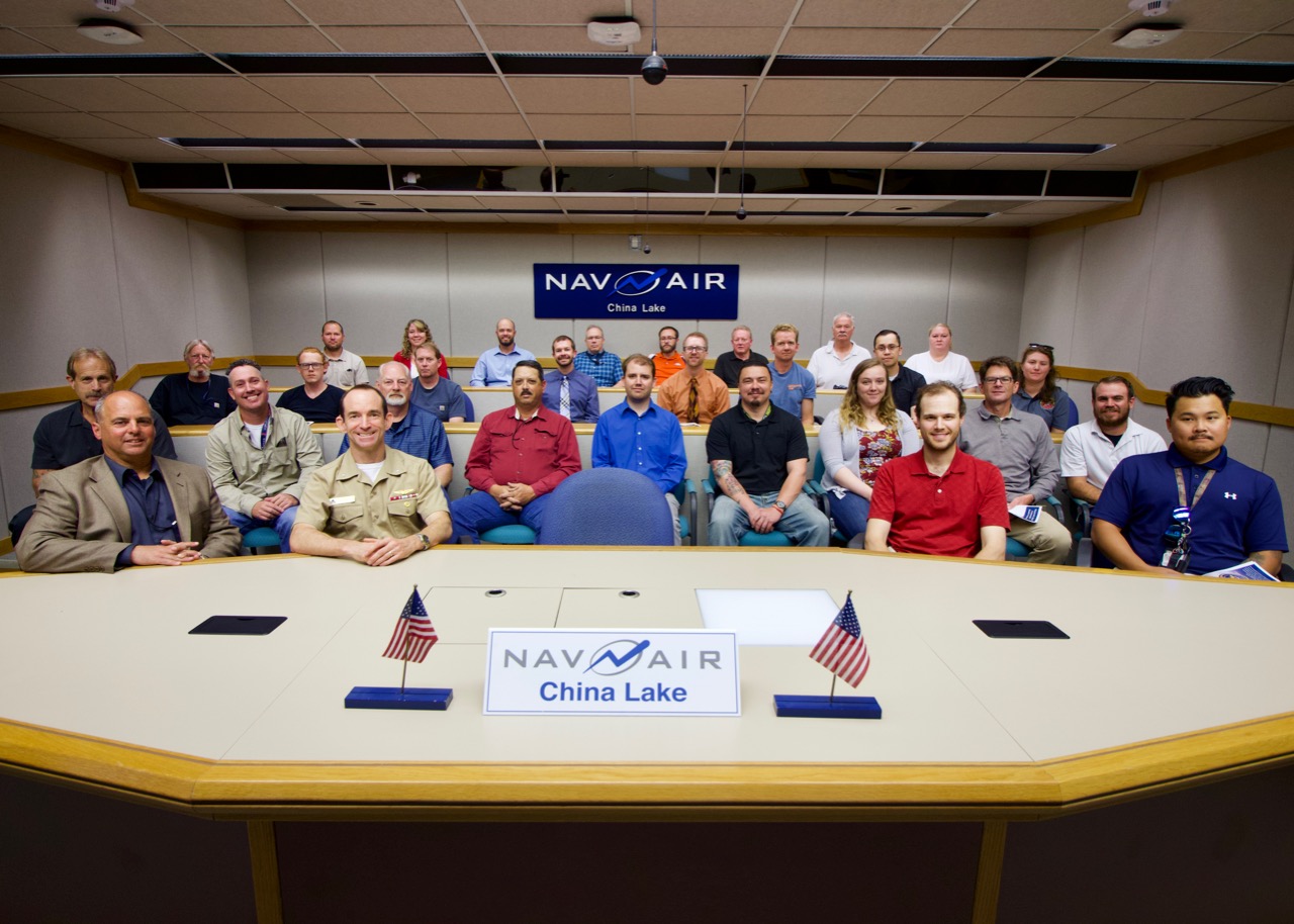 SM-6 team at China Lake
