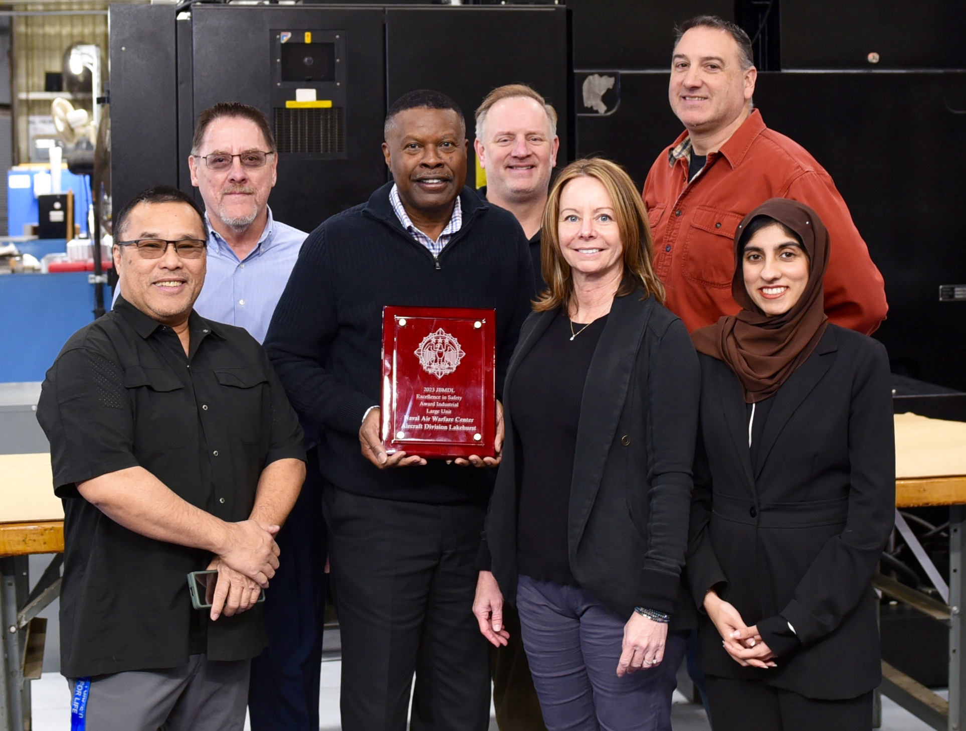 The Safety Team from NAWCAD Lakehurst