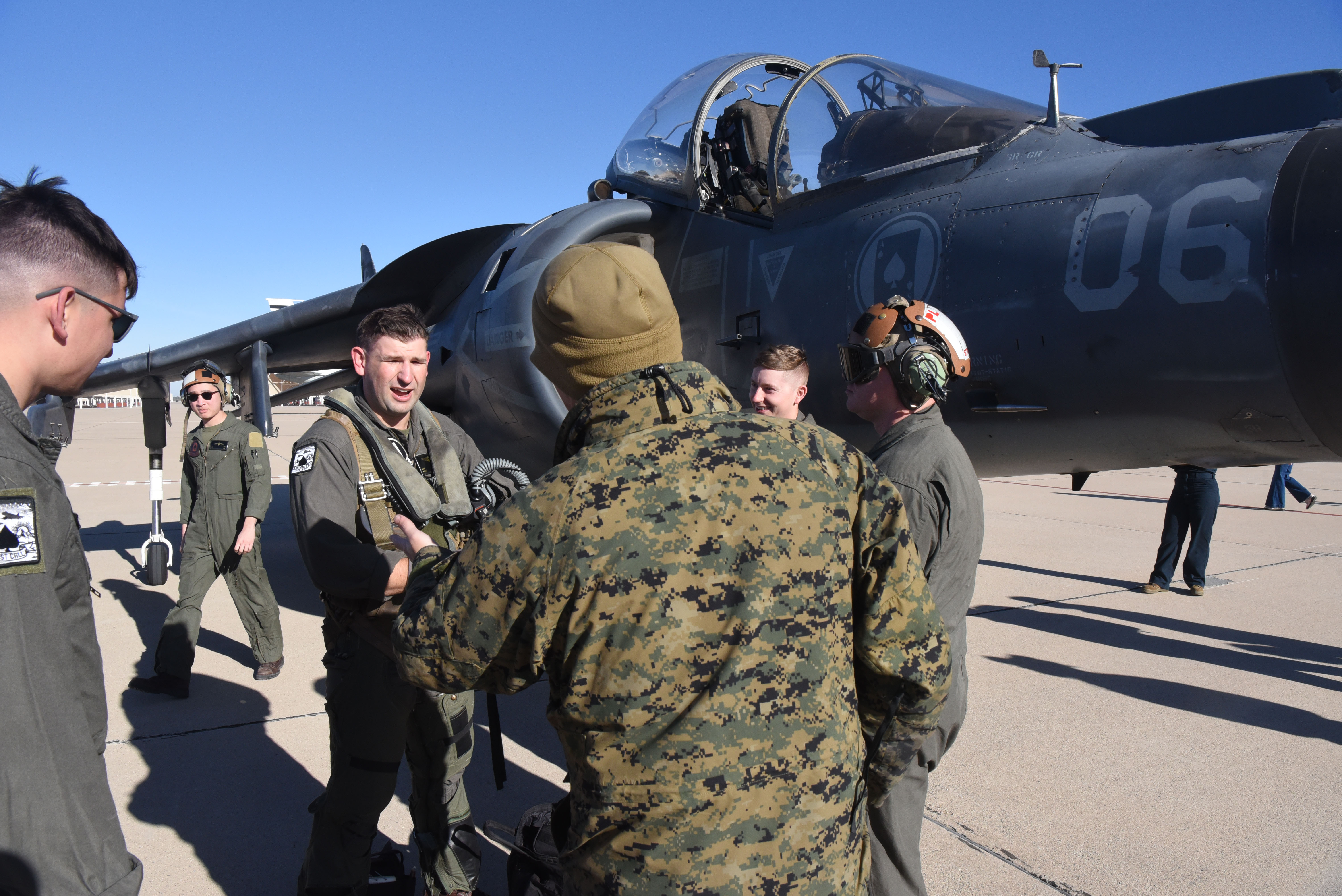 Retired AV-8B II+ soars to new mission with Arizona Air and Space Museum