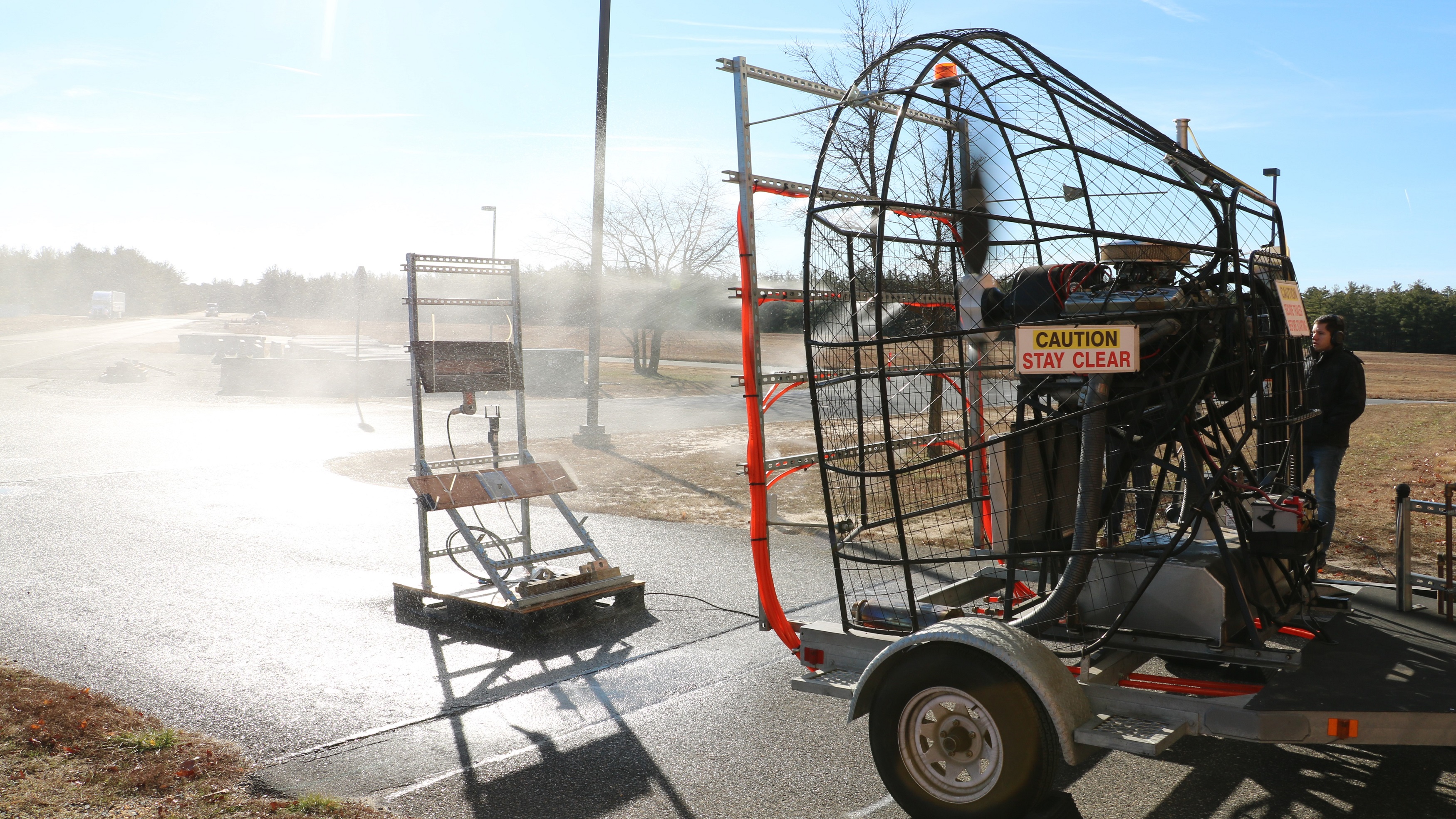 Blowing Rain Test Apparatus 