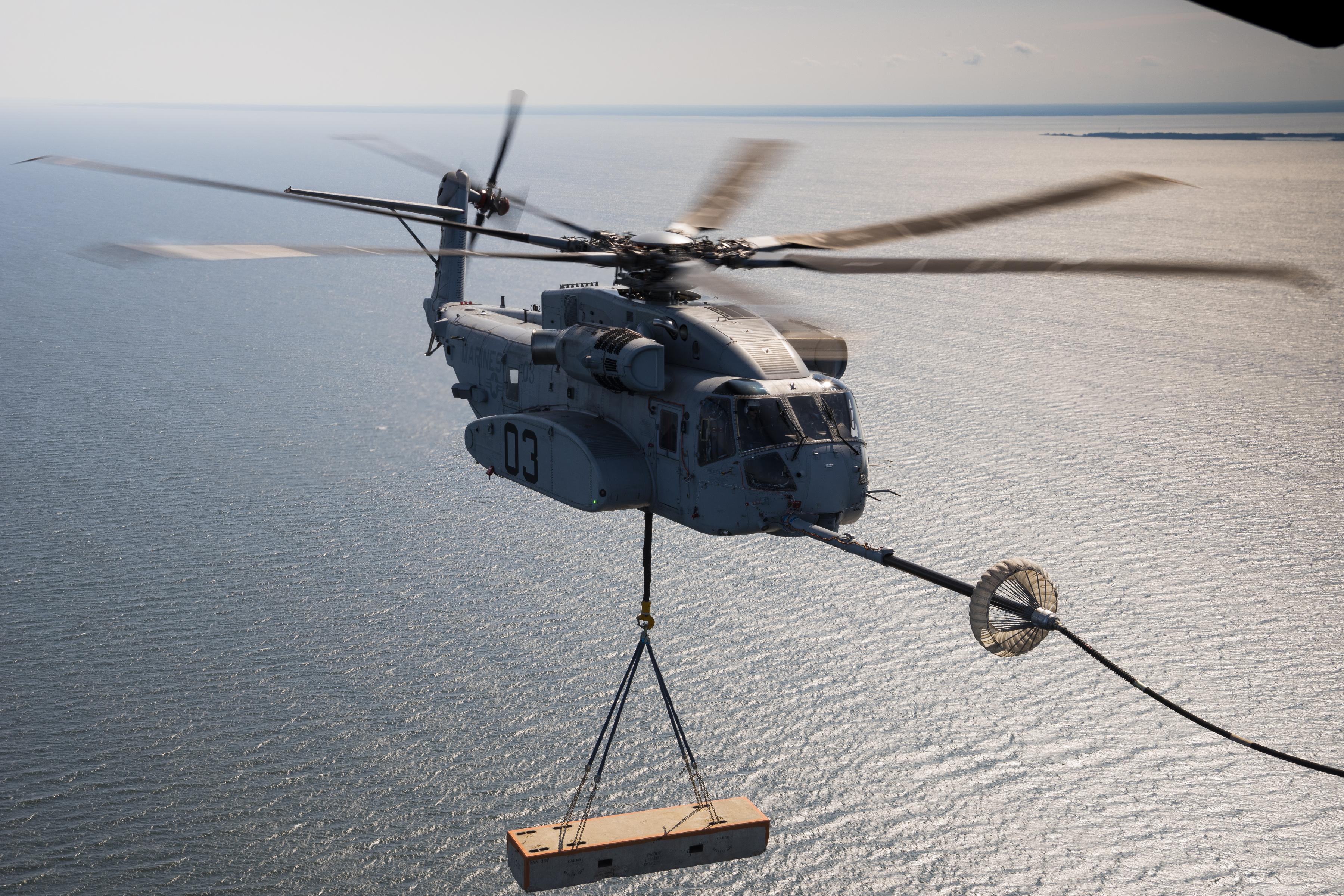 CH-53K Refueling with External Load