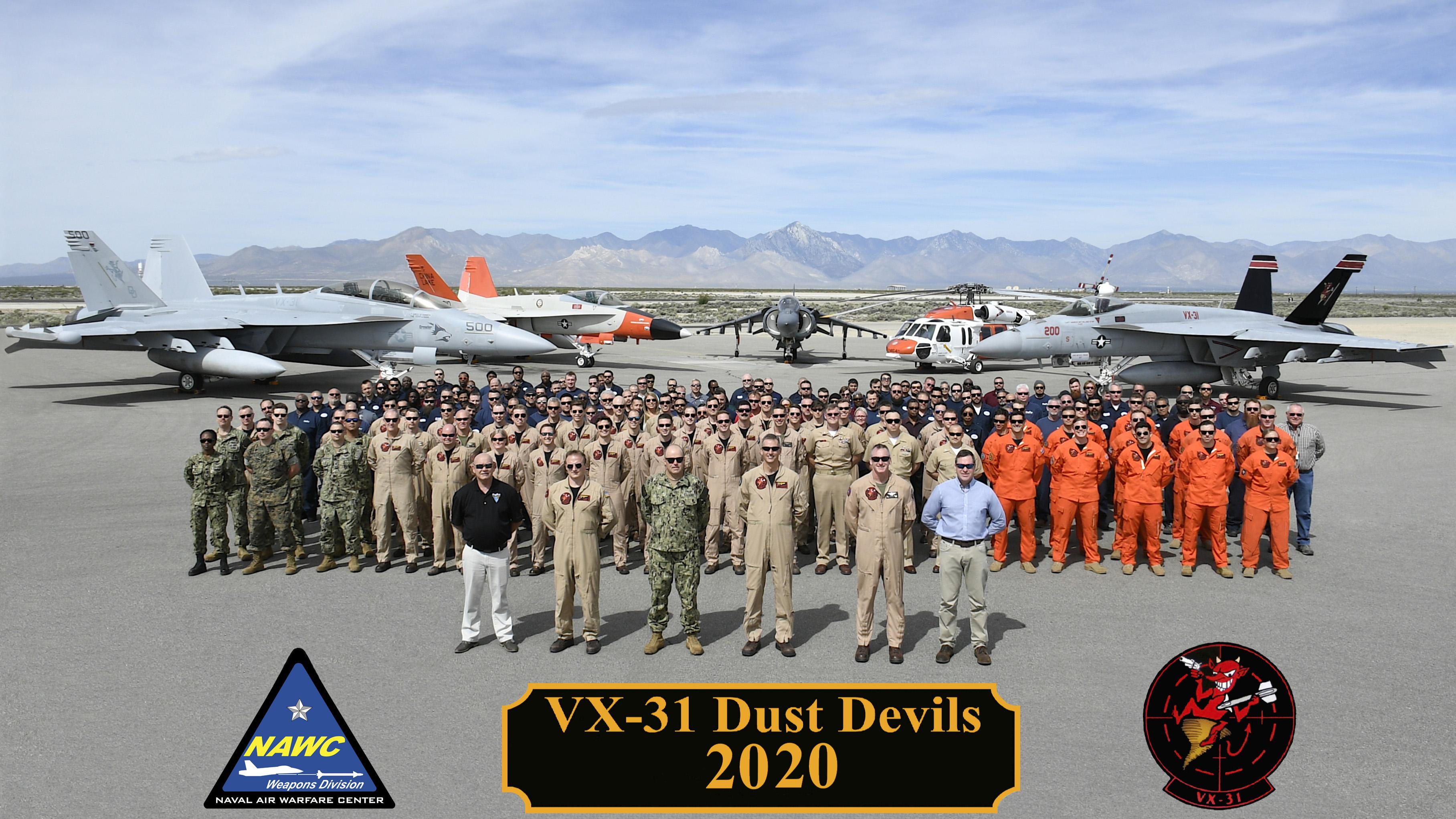 VX-31 2020 squadron photo