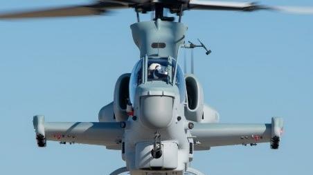 AH-1Z Viper Flight Prior to Final Delivery to the US Marine Corps