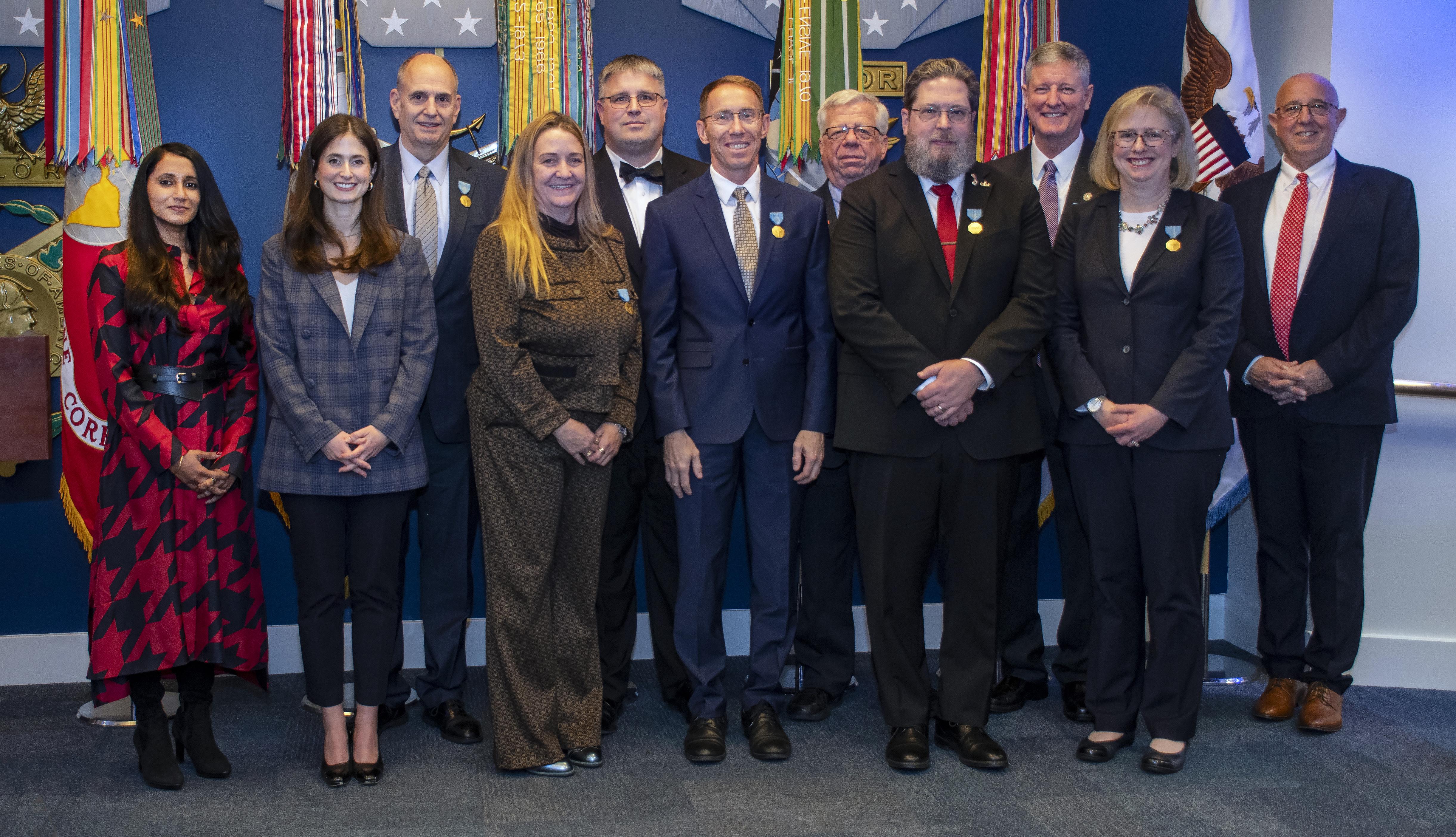 70th annual Distinguished Civilian Service Award winners pictured