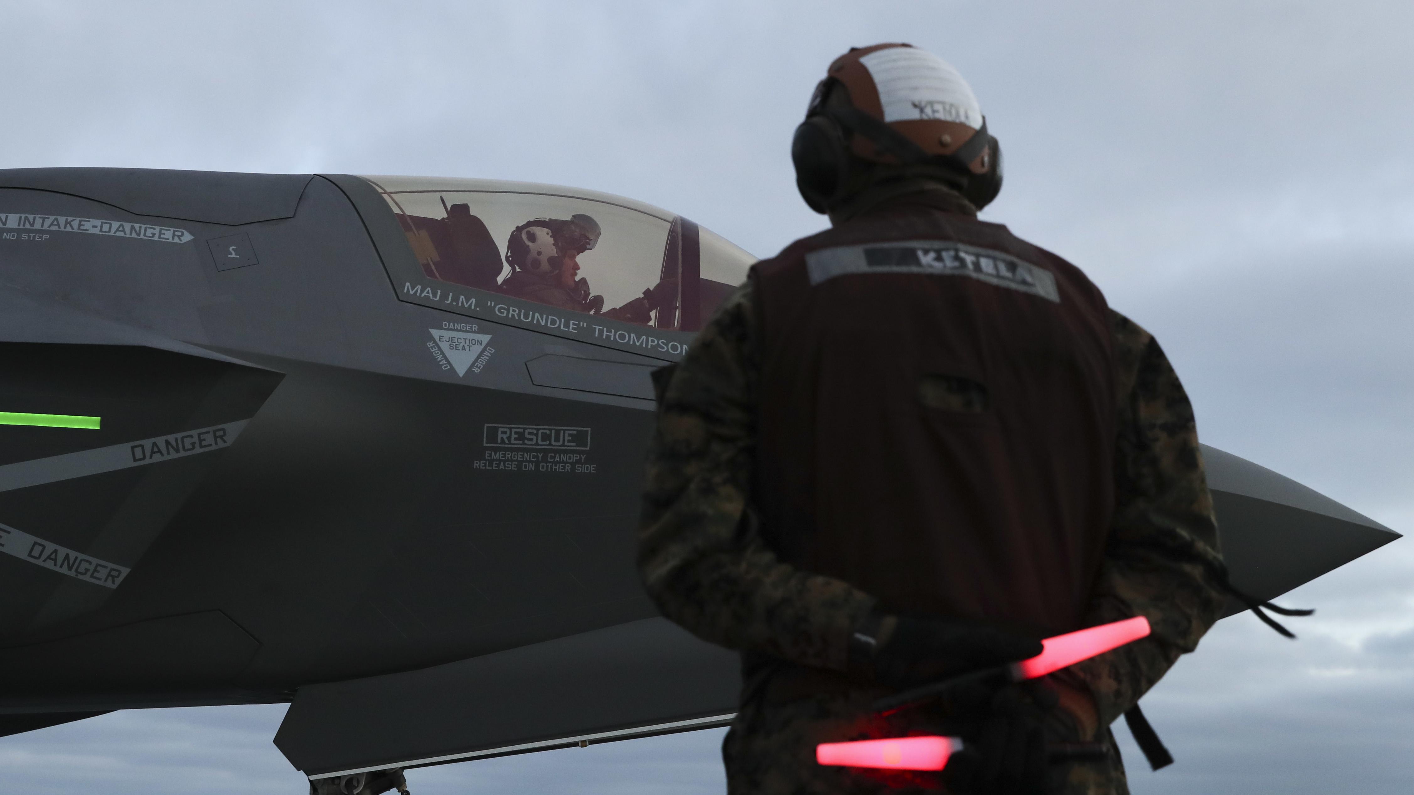 Teamwork illuminates Spot 9, new landing site for F-35B