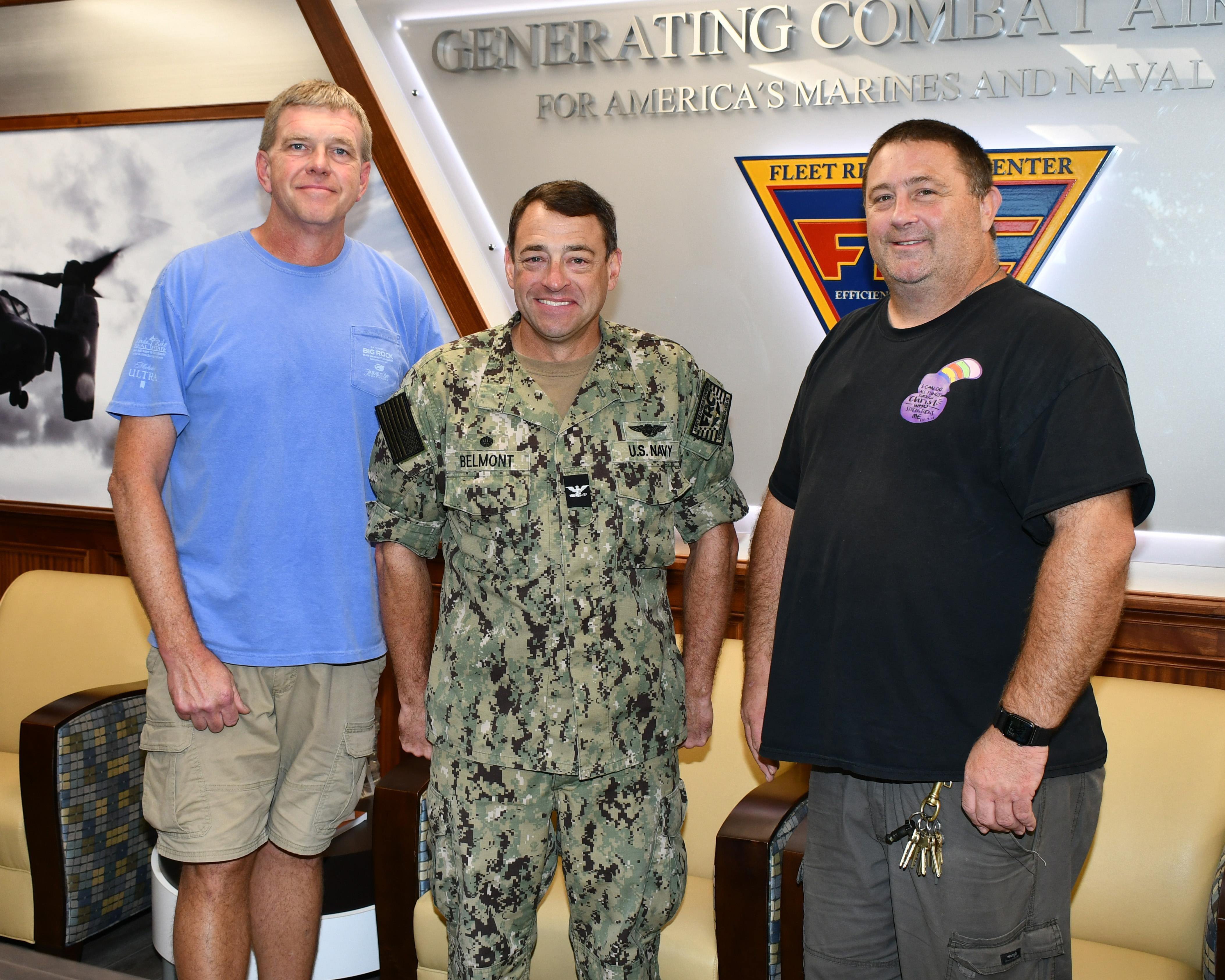 FRCE artisans recognized by commanding officer
