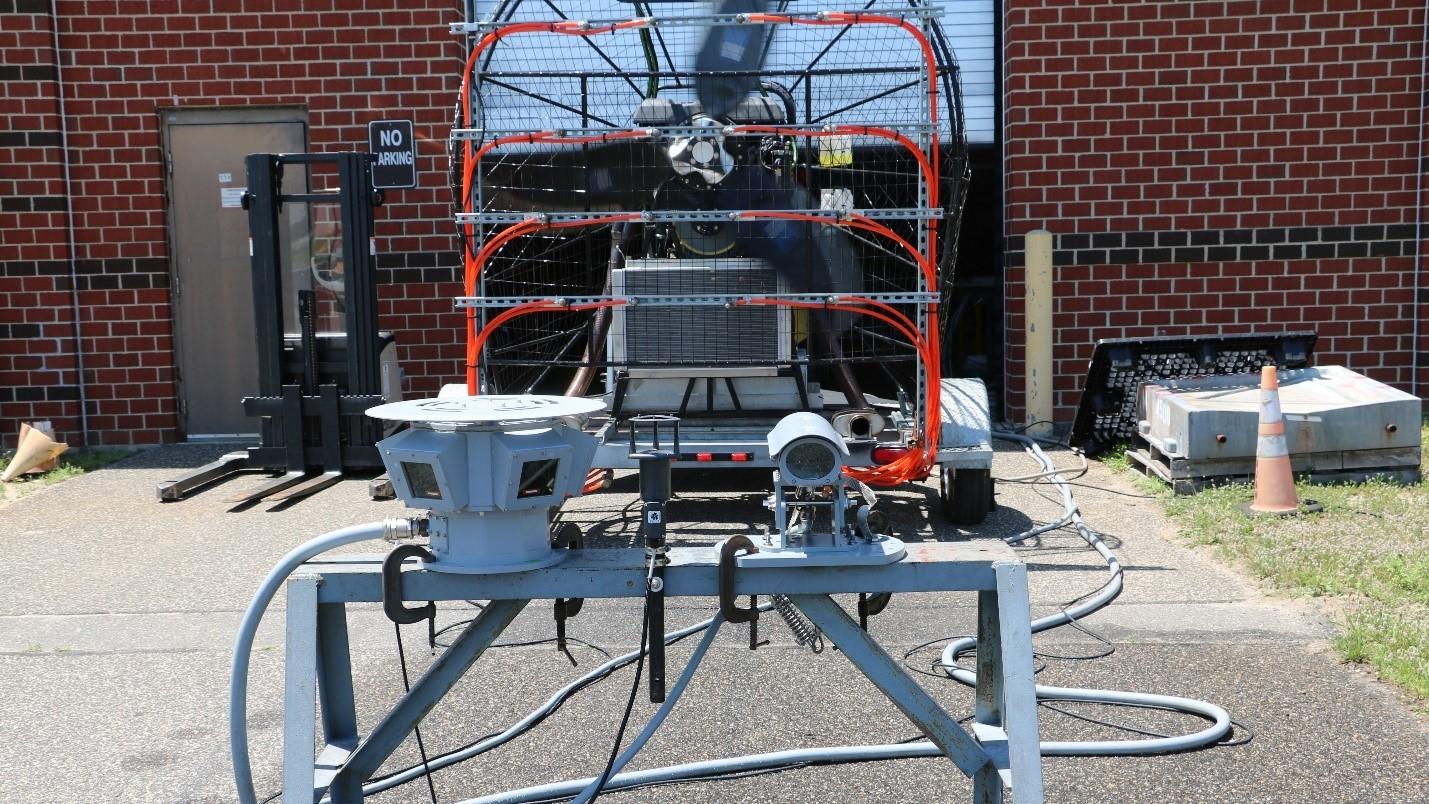 The Blowing Rain Test Apparatus at NAWCAD Lakehurst