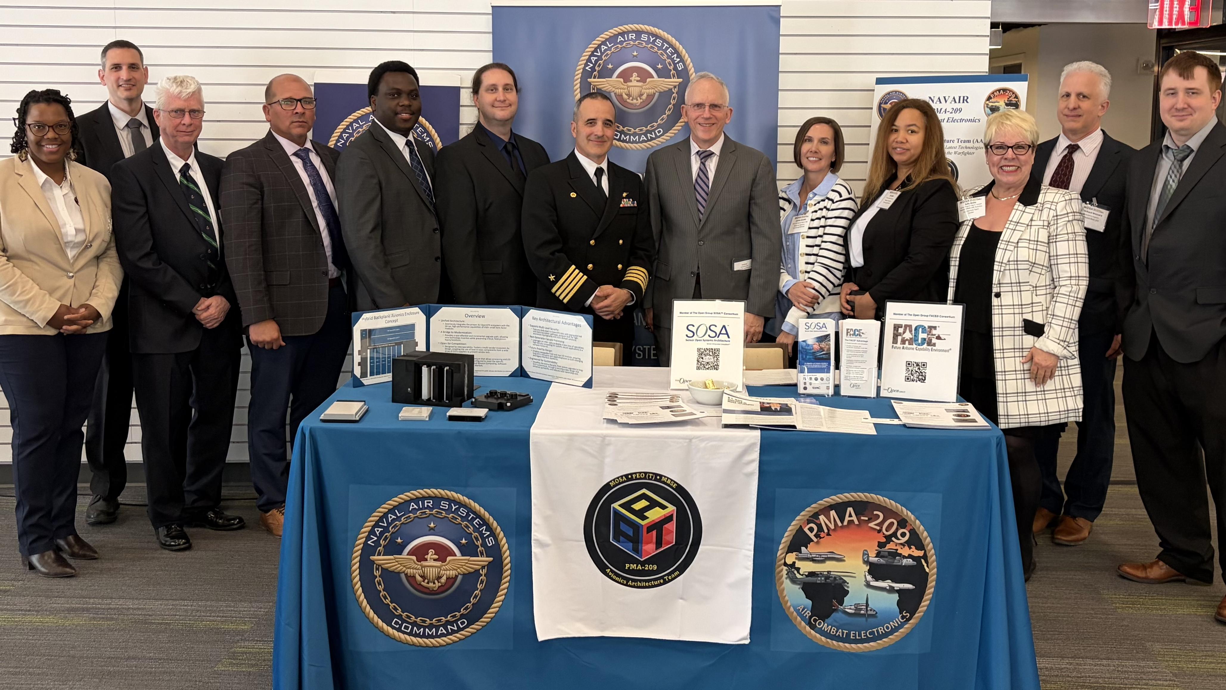 Honorable Nickolas Guertin and members of the Air Combat Electronics Program Office (PMA-209) and the Avionics Architecture Team