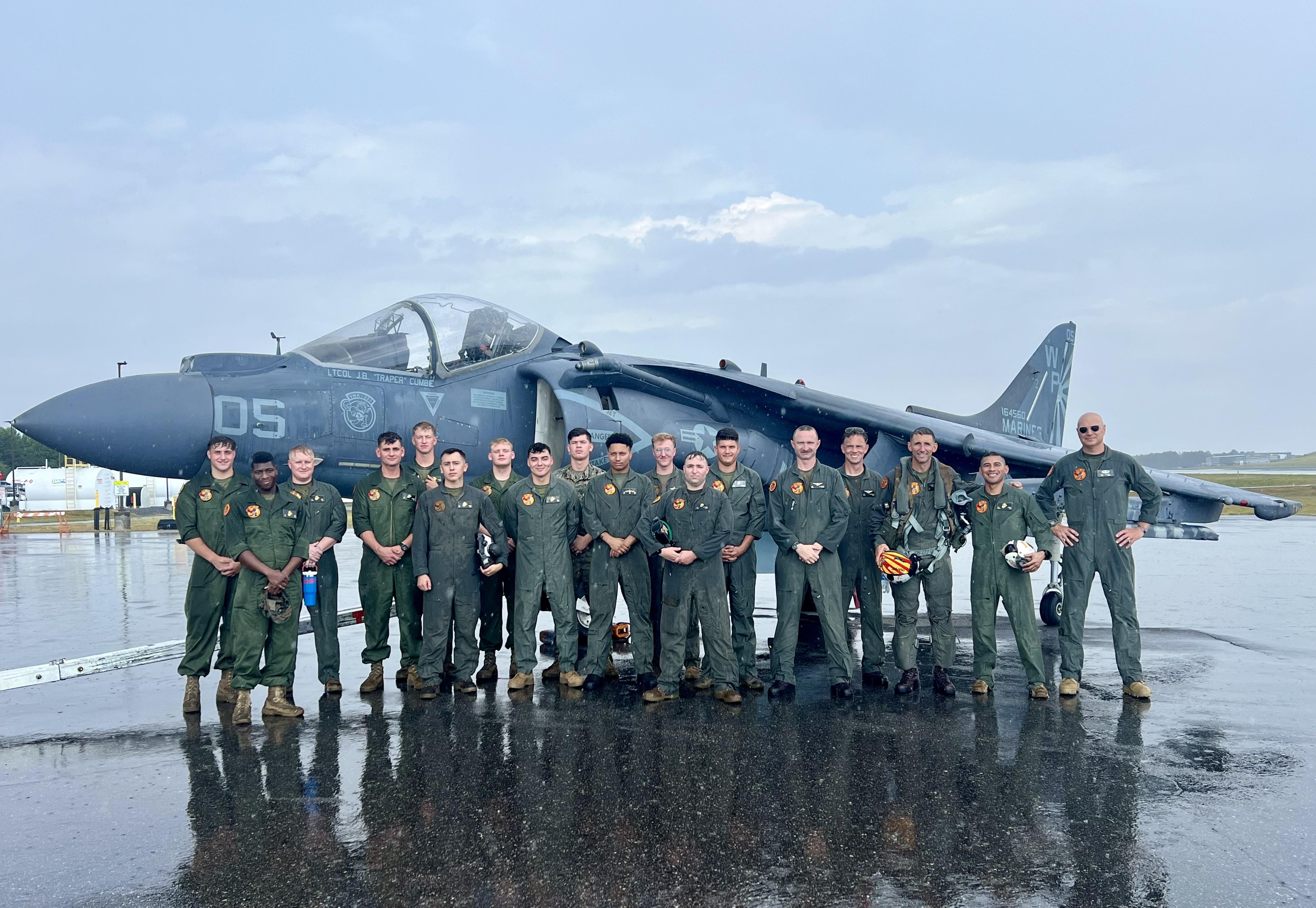 Preserving Harrier History: Retired AV-8B II+ finds new home at