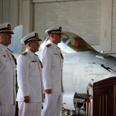 PMA-265 change of command