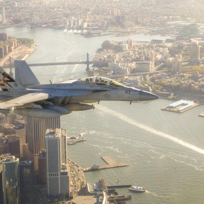 Retired Capt. Jolly takes final flight over NYC on Oct. 4, 2019