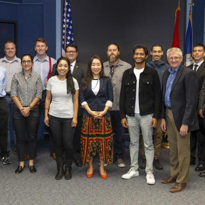 Fall 2019 ESDP grads at Point Mugu