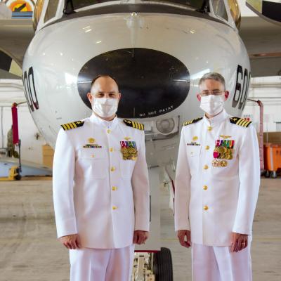 Capt. Pete Arrobio and Capt. Keith Hash