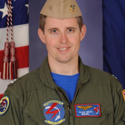 LCDR Alan Helm, VX-23’s Naval Flying Officer of the Year for 2019