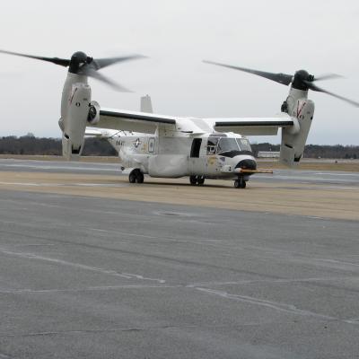 CMV-22B Landed at PAX