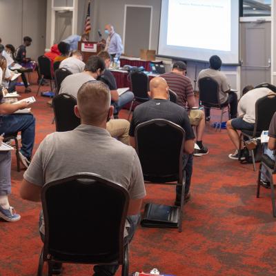 New apprentices at Fleet Readiness Center Southeast undergo orientation