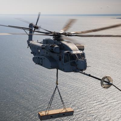 CH-53K Refueling with External Load