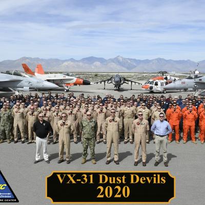 VX-31 2020 squadron photo