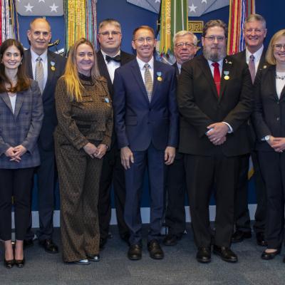 70th annual Distinguished Civilian Service Award winners pictured