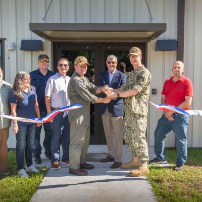 Fleet Readiness Center Southeast (FRCSE) inducted its newest facility, Building 226.