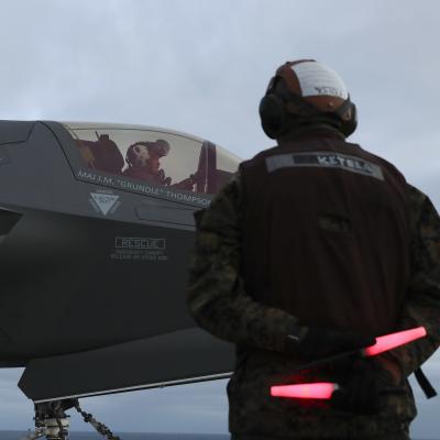 Teamwork illuminates Spot 9, new landing site for F-35B