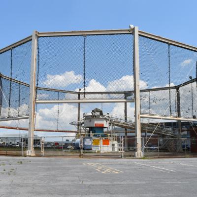Helicopter blade balancing facility at FRCE