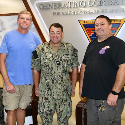 FRCE artisans recognized by commanding officer