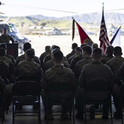 Marine Light Attack Helicopter Training Squadron (HMLAT) 303 graduated a group of Czech airmen from the H-1 aircraft training program on Marine Corps Air Station Camp Pendleton, California, Feb. 9, 2023. 
