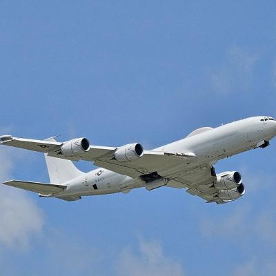 E-6B Mercury aircraft in flight