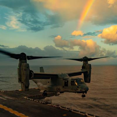 Image of MV-22 Osprey Landing